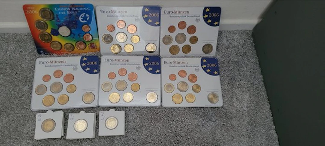 Europe. Year Set (BU) / Series 1 Cent - 2 Euro 2006 (9 Items) (No