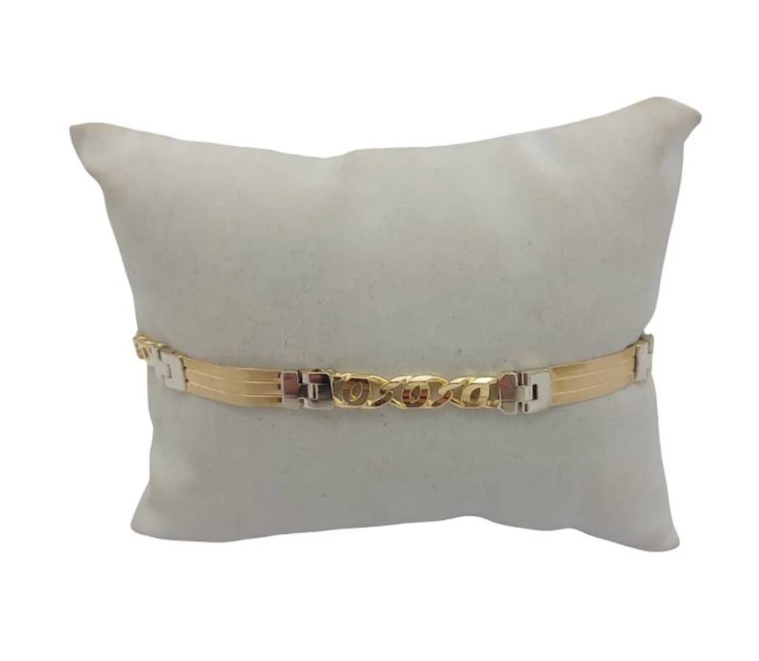 Bracelet - 18 kt. Yellow gold, White gold