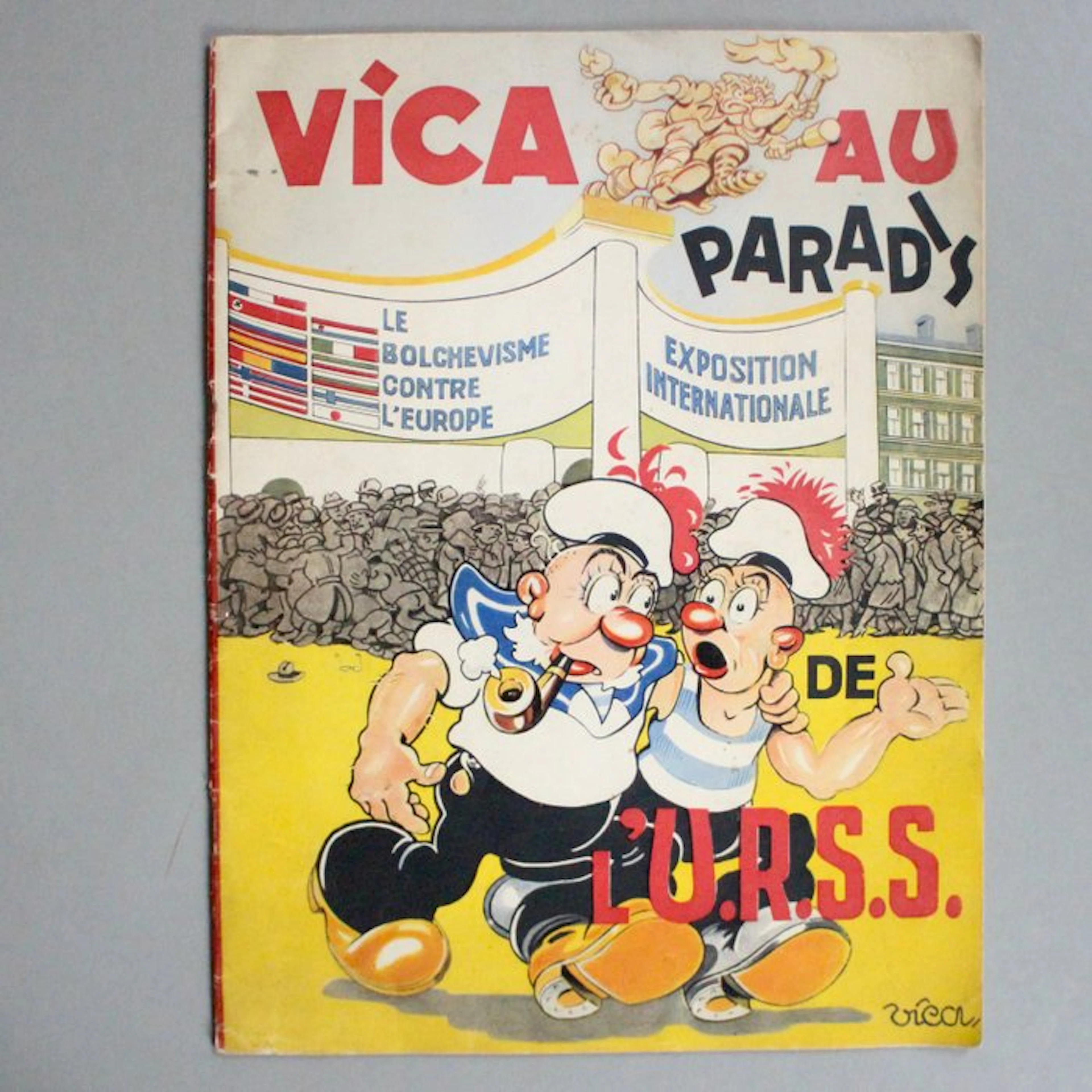 Vica T6 - Vica au paradis de l'U.R.S.S. - B - 1 Album - First edition - 1942