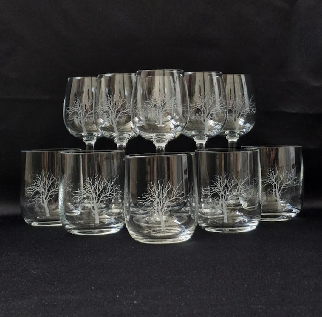 Luigi Colani - Drinking set (11) - The Tree - "the tree"...