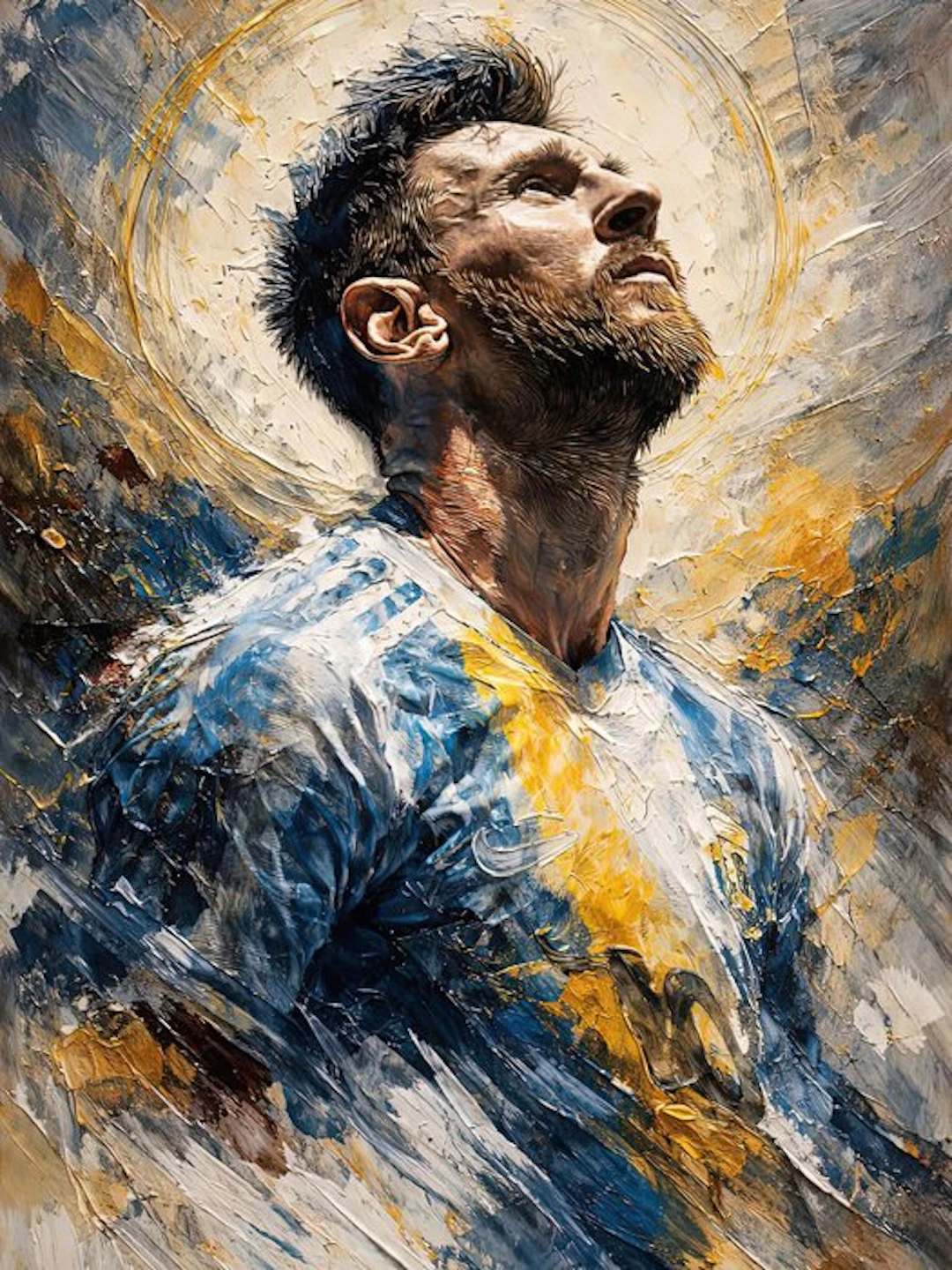 Canvas Fit - Alberto Ricardo - Lionel Messi – Arquitecto de la Eternidad