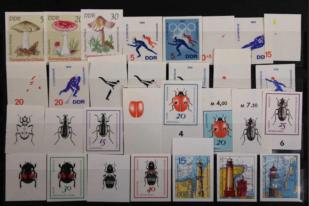 GDR - small collection of phase prints ** (H2-1)