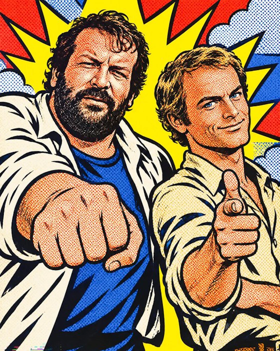 ...altrimenti ci arrabbiamo! (film 1984) - Bud Spencer & Terence Hill - Artbox