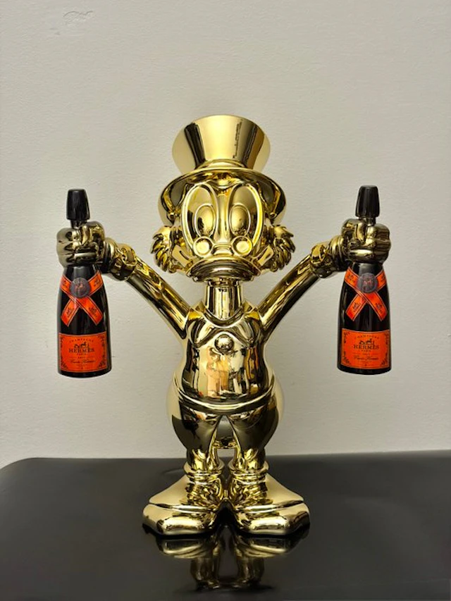 GF Exclusives - Hermès Champagne Bottle Duck