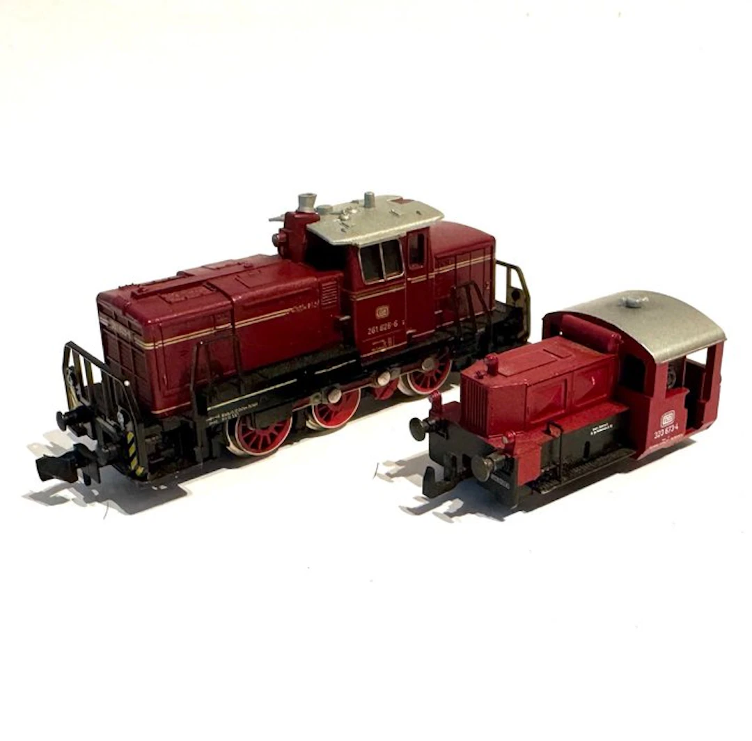 Trix, Arnold N - Diesel locomotive (1) - Köf & BR261 - DB