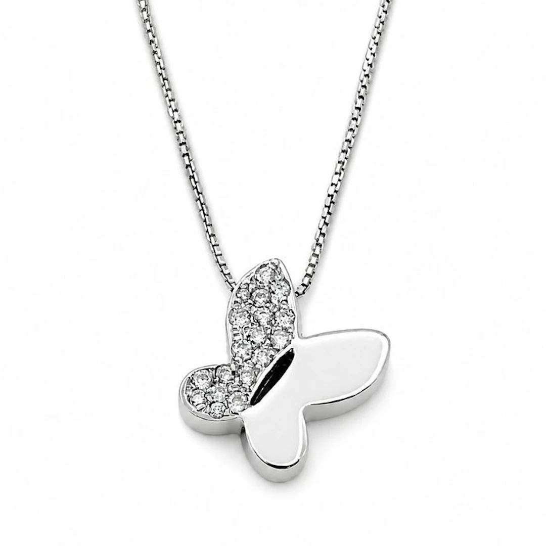 Necklace with pendant - 18 kt