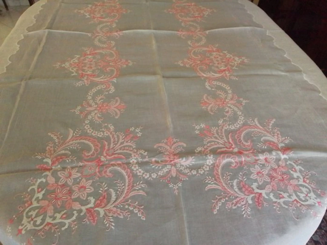 Tablecloth - 250 cm - 160 cm - Gorgeous cotton tablecloth