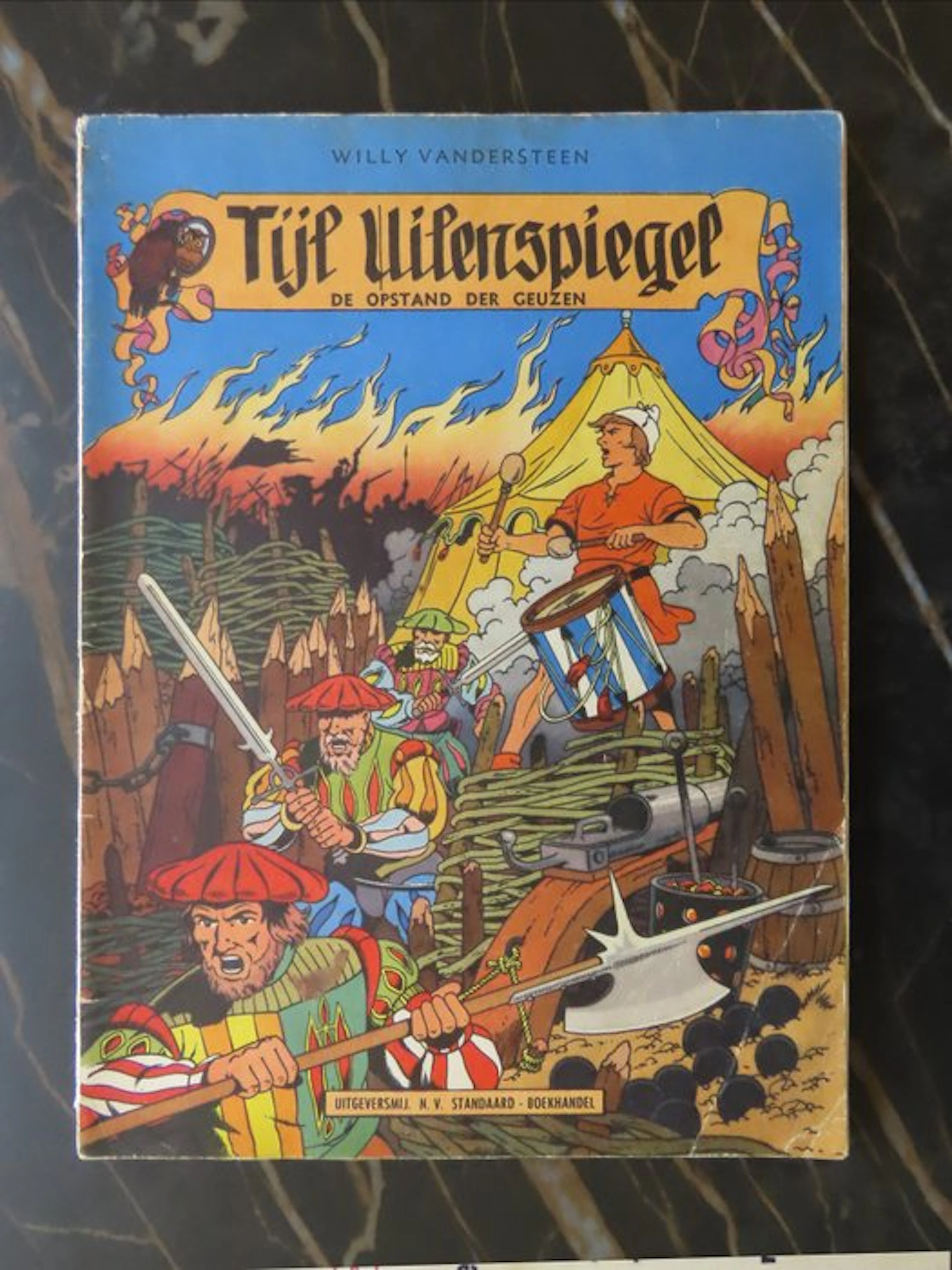 Tijl Uilenspiegel 1 - De Opstand der Geuzen - 1 Album - First edition - 1954