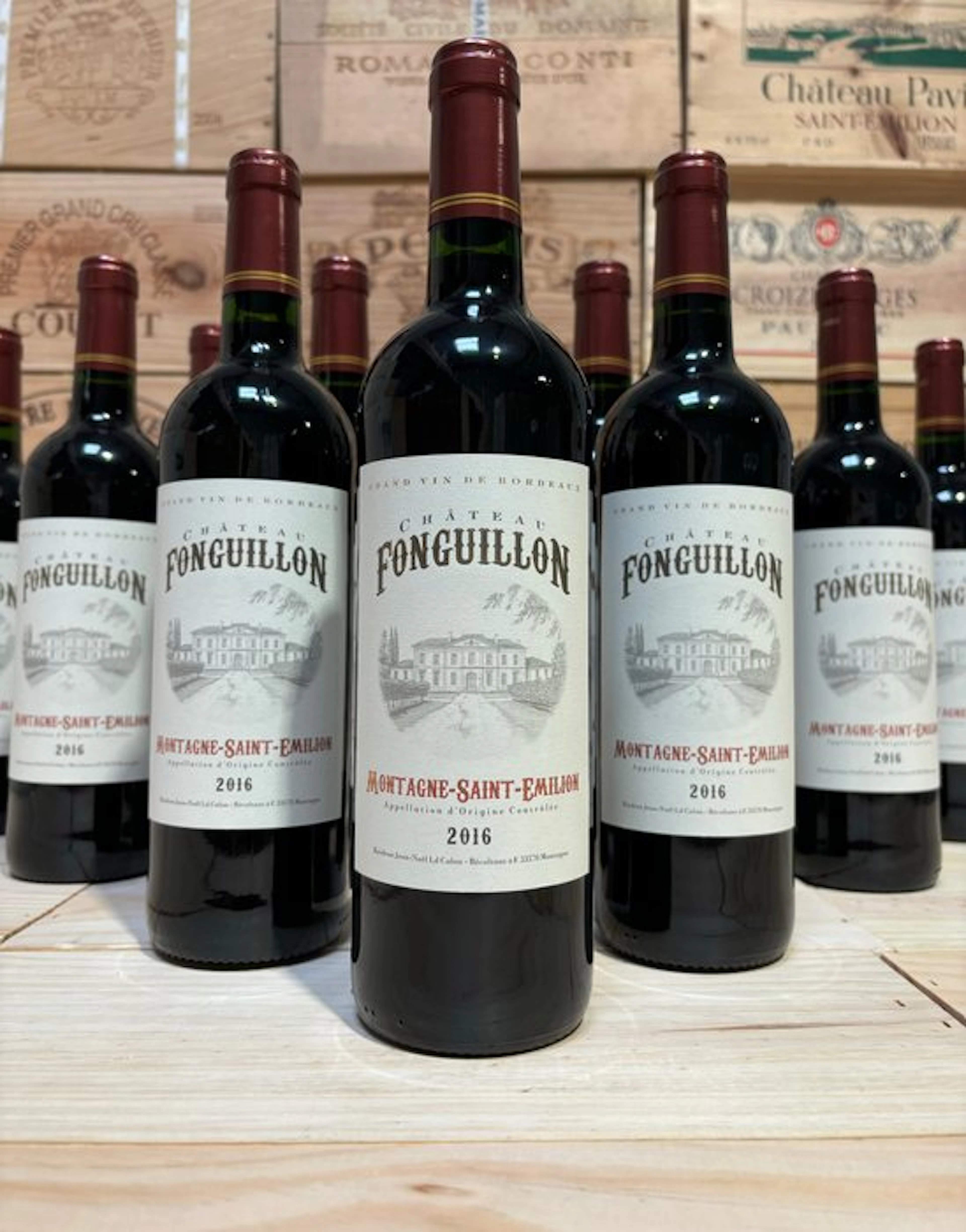 2016 Château Fonguillon - Saint-Émilion Grand Cru - 12 Bottles (0.75L)
