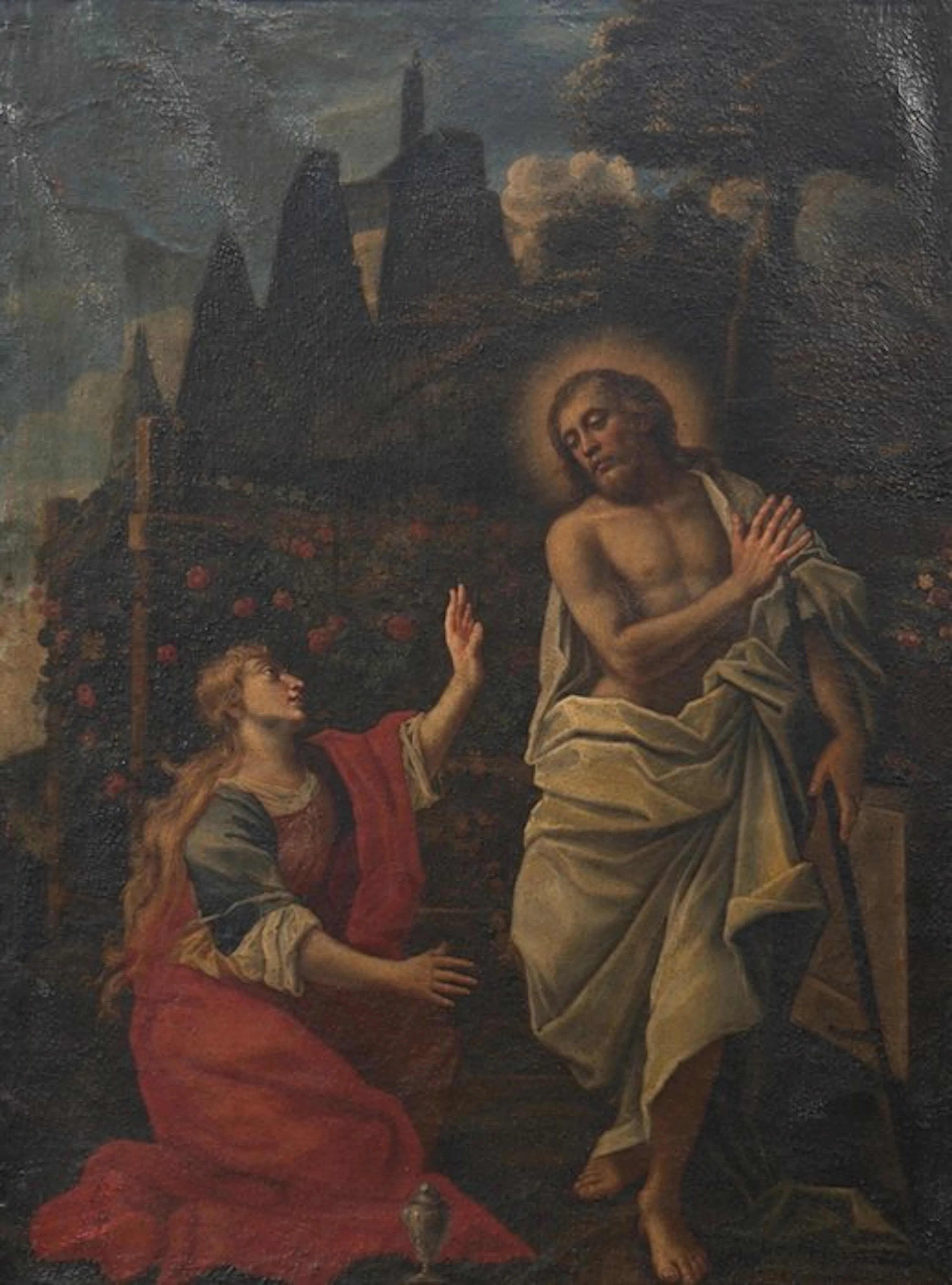 Italian school (XVIII) - Noli me tangere