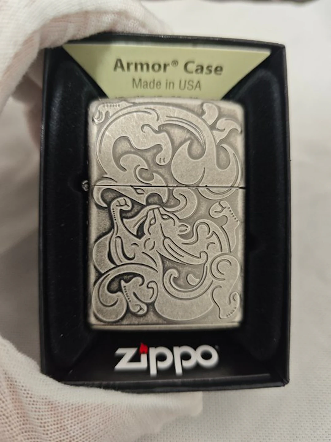Zippo - Drago Azzurro del Firmamento - No reserve price - Lighter - Brass