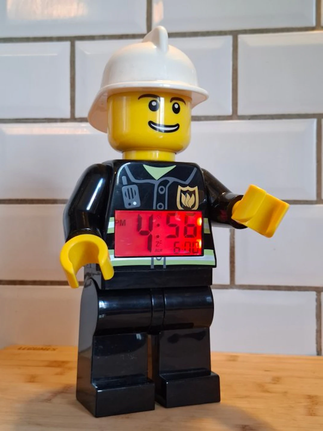 LEGO - Figure - Reveil lego pompier - Plastic