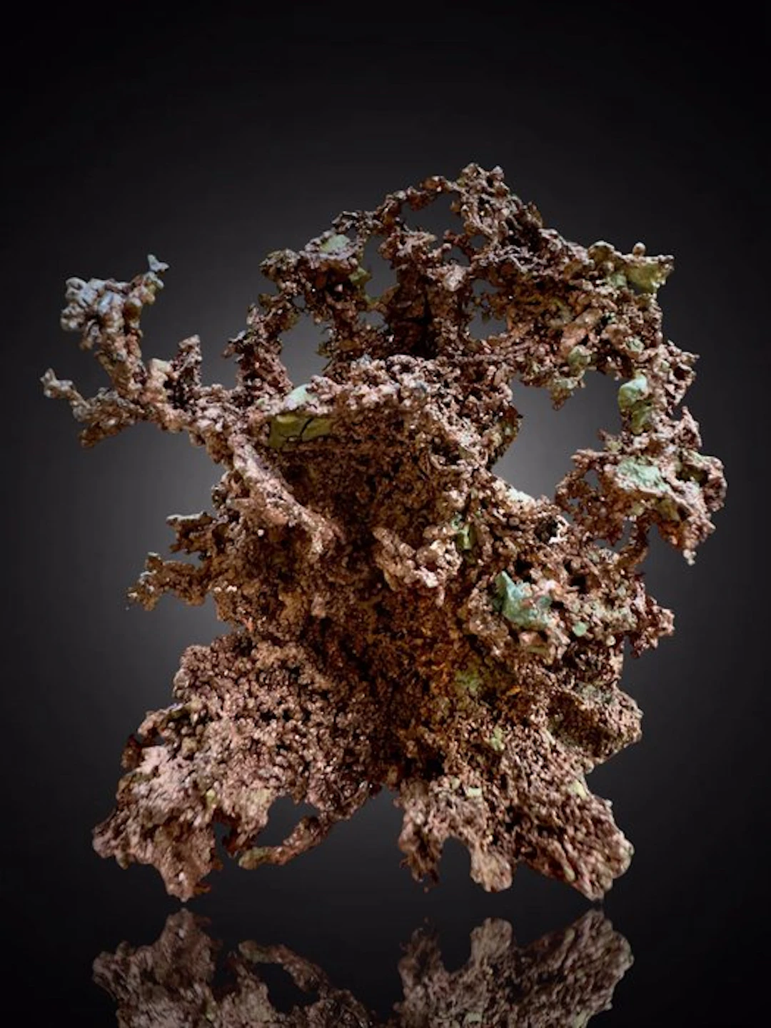 RARE! Copper perfectly crystallized from a rare locality...