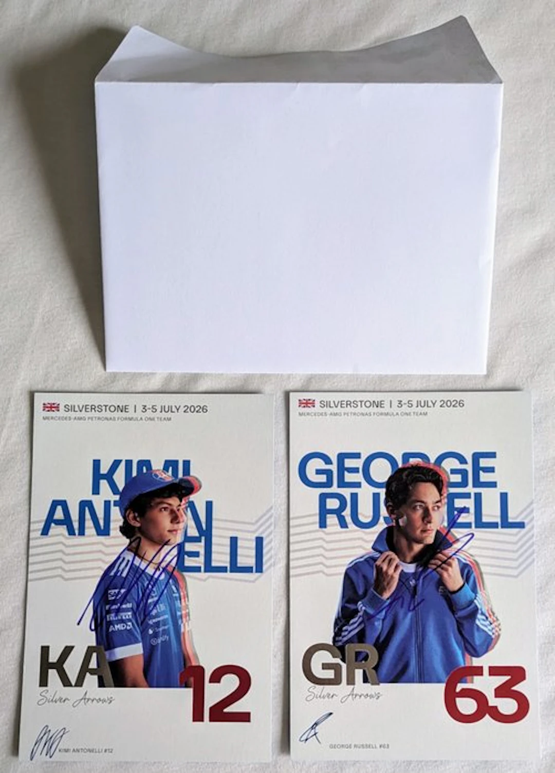 Mercedes - Gp Silverstone - Andrea Kimi Antonelli - 2026 - Fancard