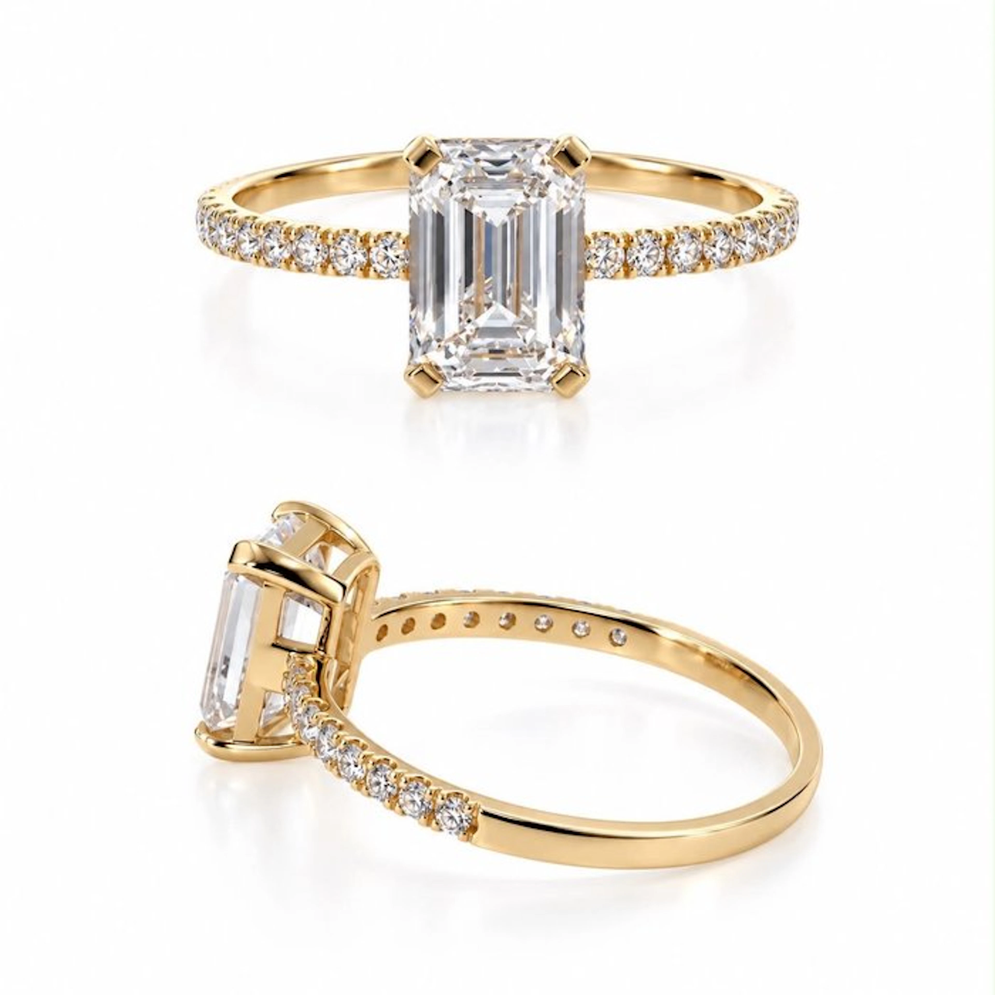 No reserve price - Ring - 14 kt