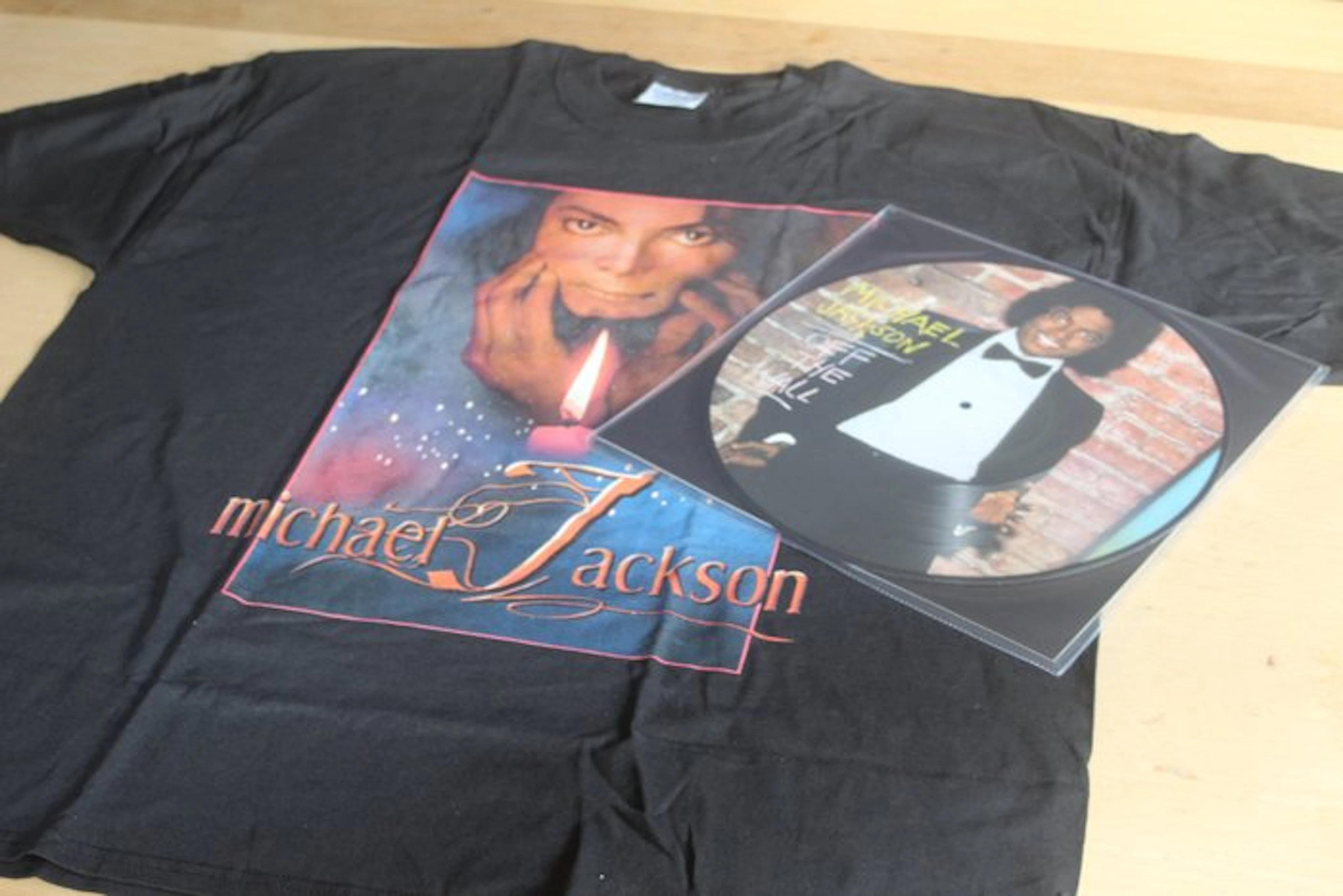 Michael Jackson - Off The Wall + Tour T-shirt - LP album...