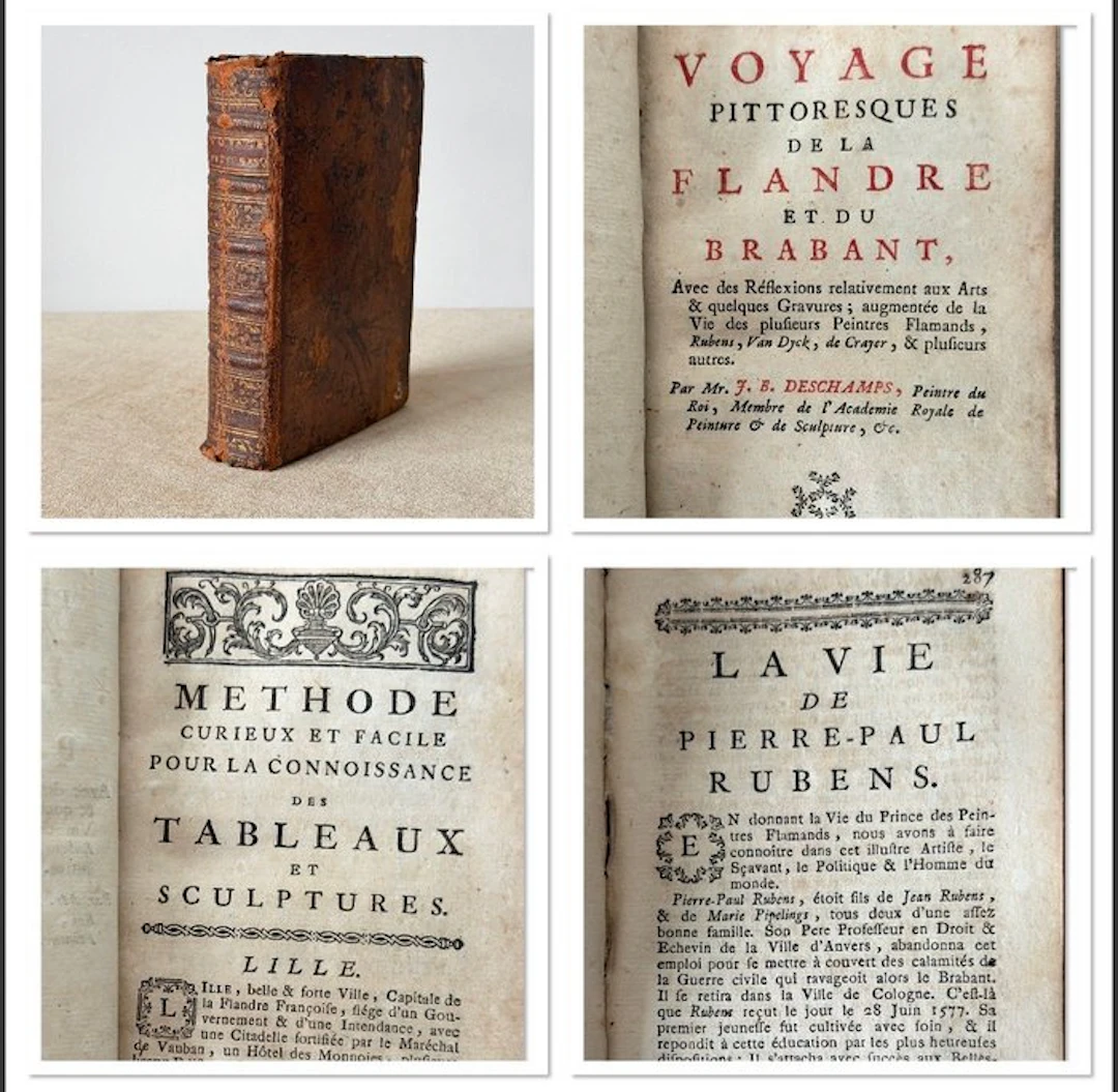 Deschamps - Voyage pittoresque de la Flandre et du Brabant - 1772