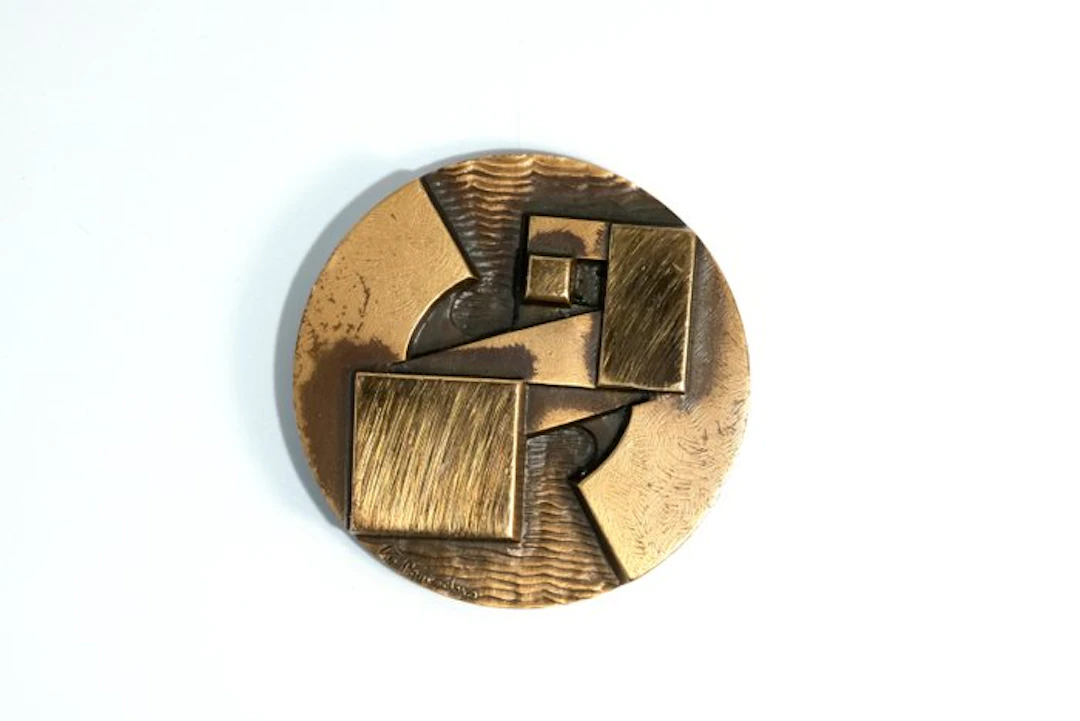 Art medal - Giò Pomodoro - "A&G 10th Anniversary" Art Medal-Sculpture
