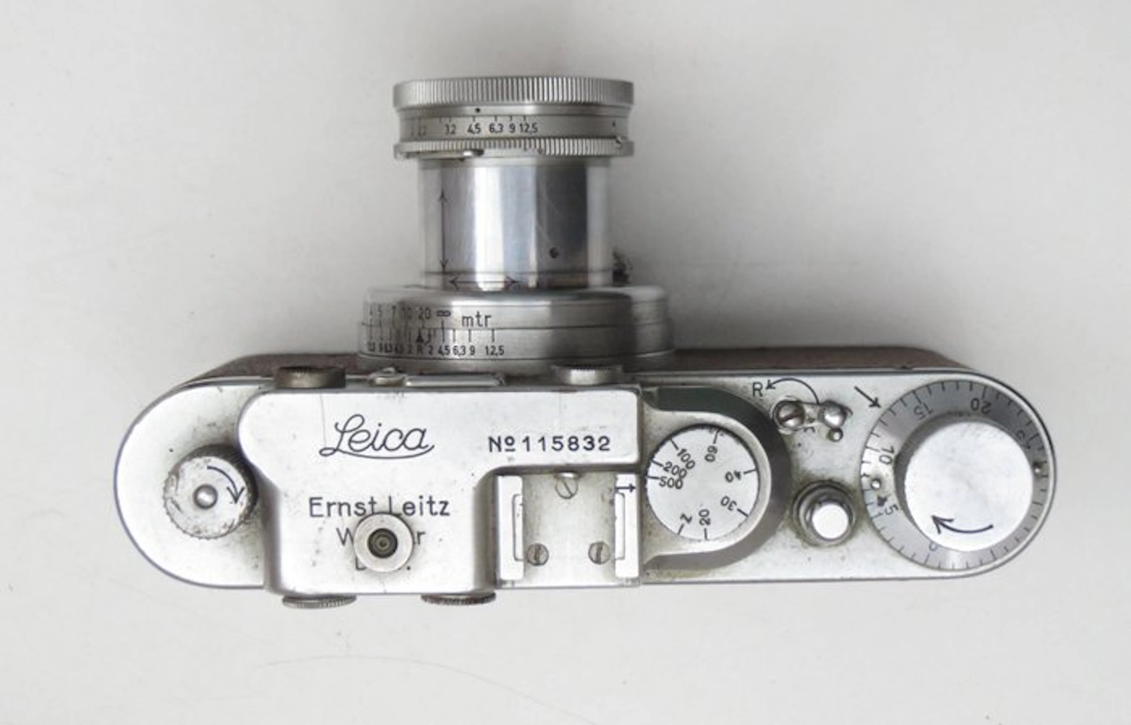 Leica II Chrome (SYNC) - Ernst Leitz Wetzlar Collapsible...
