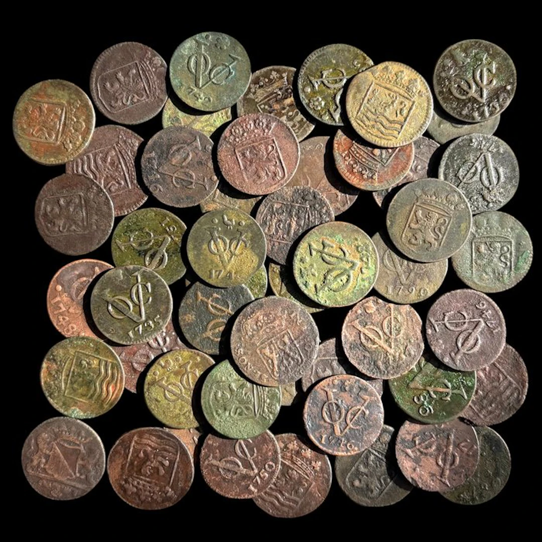 Dutch East Indies. VOC Duiten 18e eeuw, 50 stuks (No reserve price)
