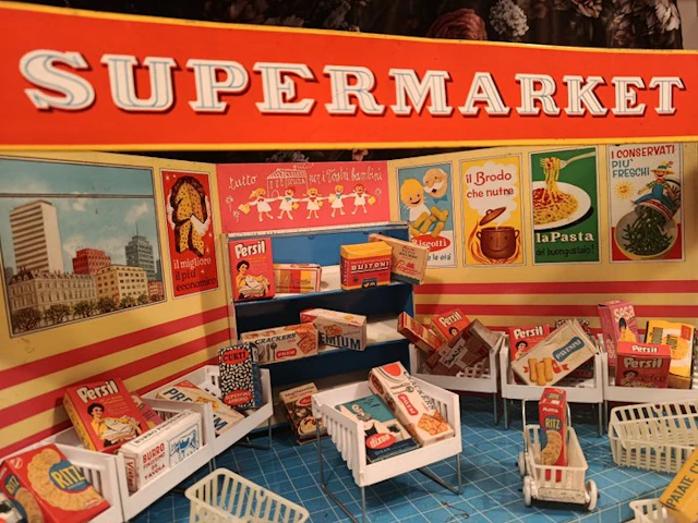 Marchesini AMB - Tin toy - Supermarket - 1960-1970 - Italy