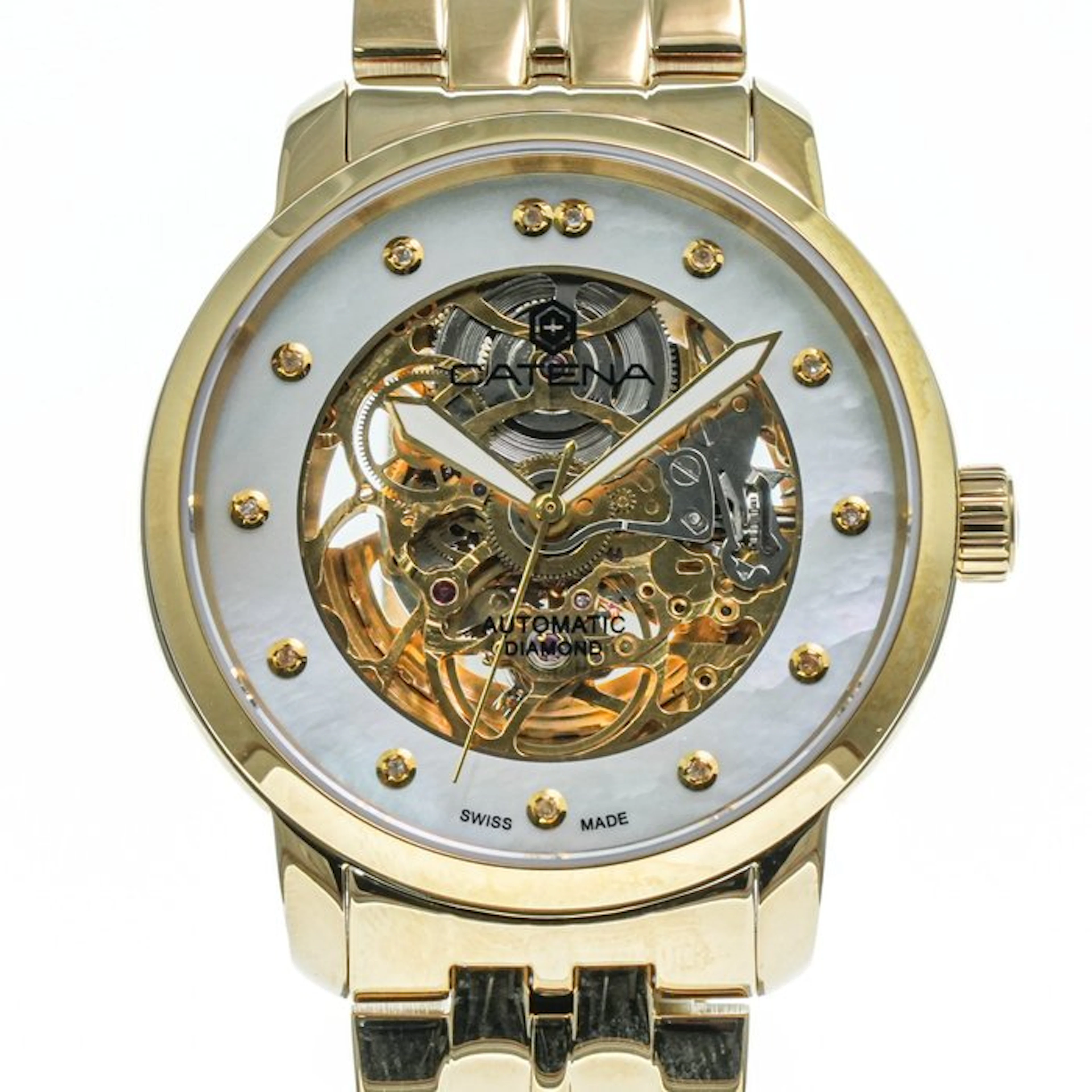 Catena - Skeleton Diamond Automatic Swiss Made Watch...