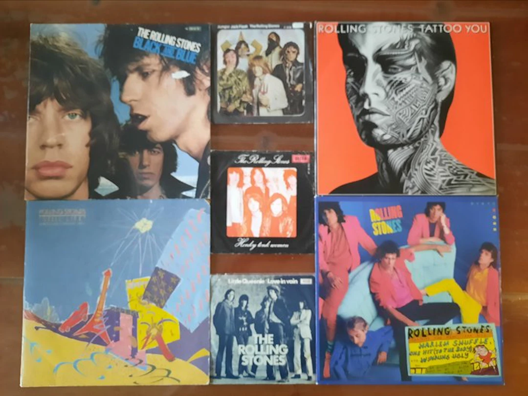Rolling Stones - 4 x LP Album and 3 x single - Vinyl record - 1968