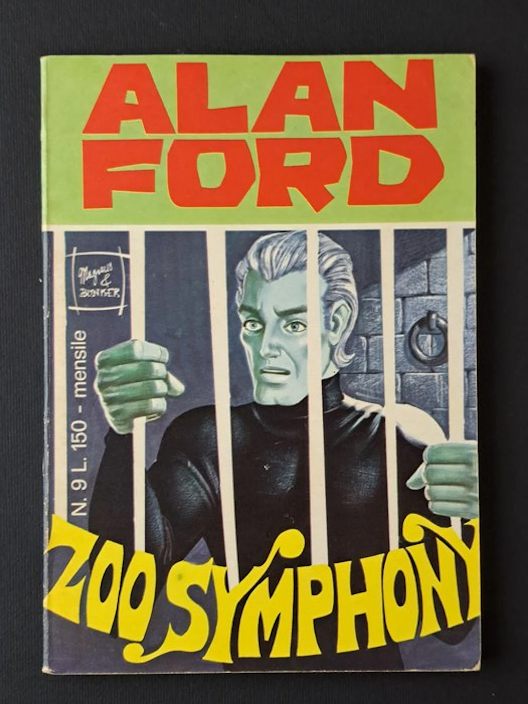 Alan Ford: Zoo Symphony - 1 Comic - First edition - 1970