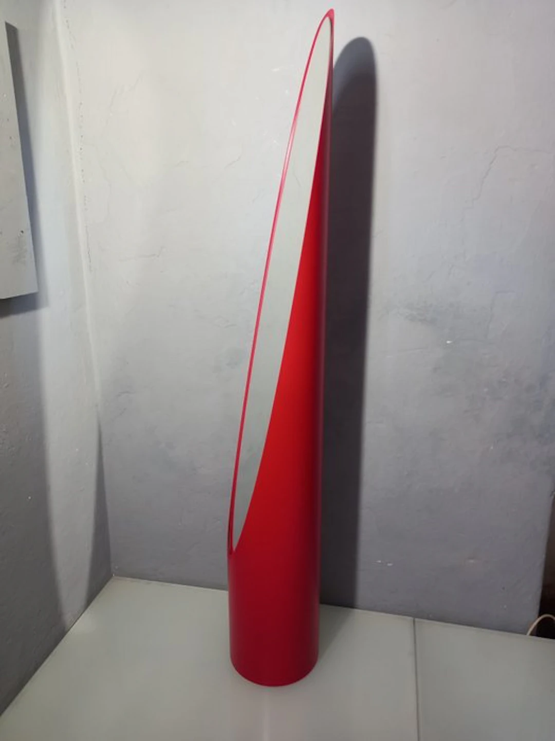 Floor mirror- Lipstick - Wood, PVC