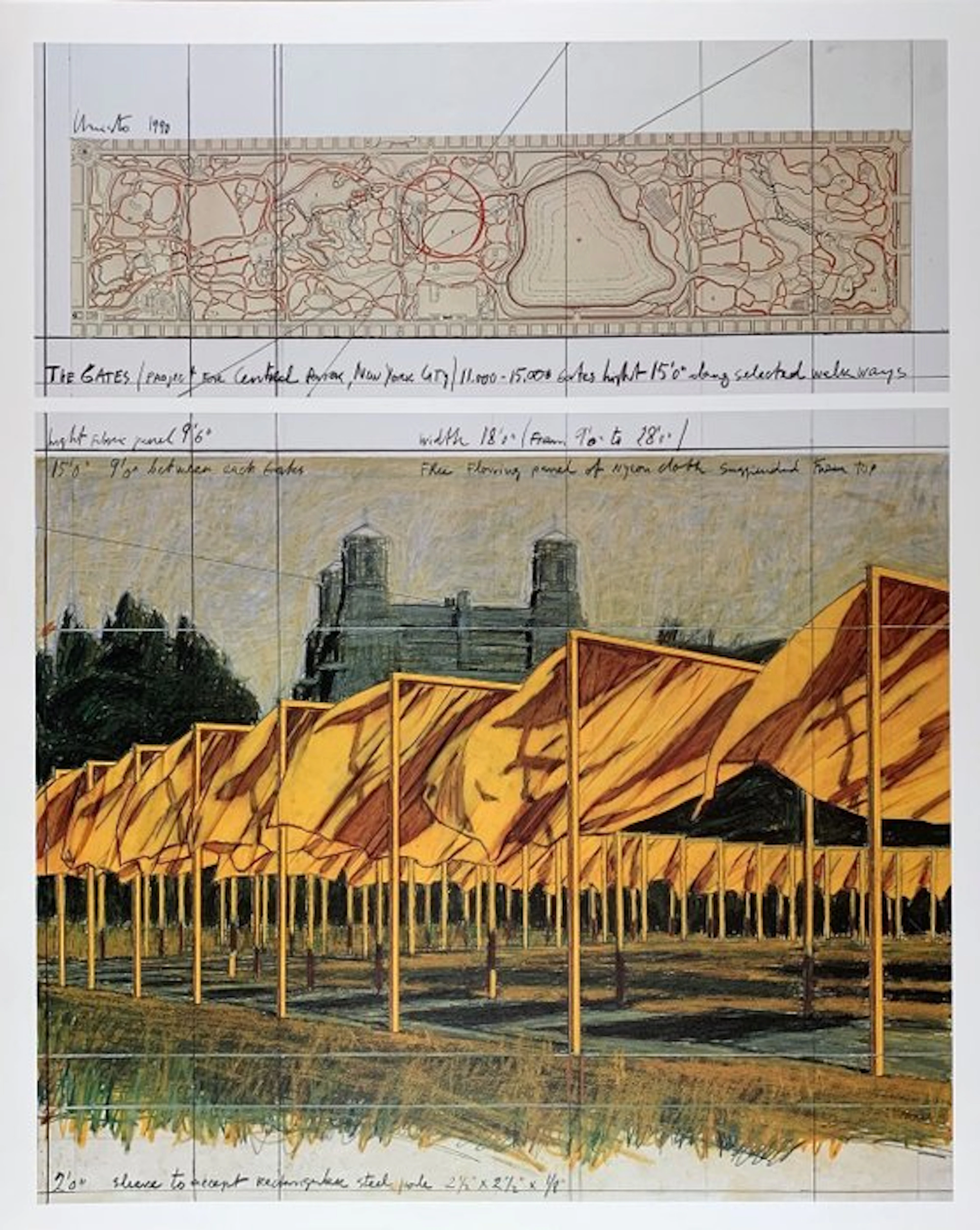 Christo (1935-2020) after - The Gates I