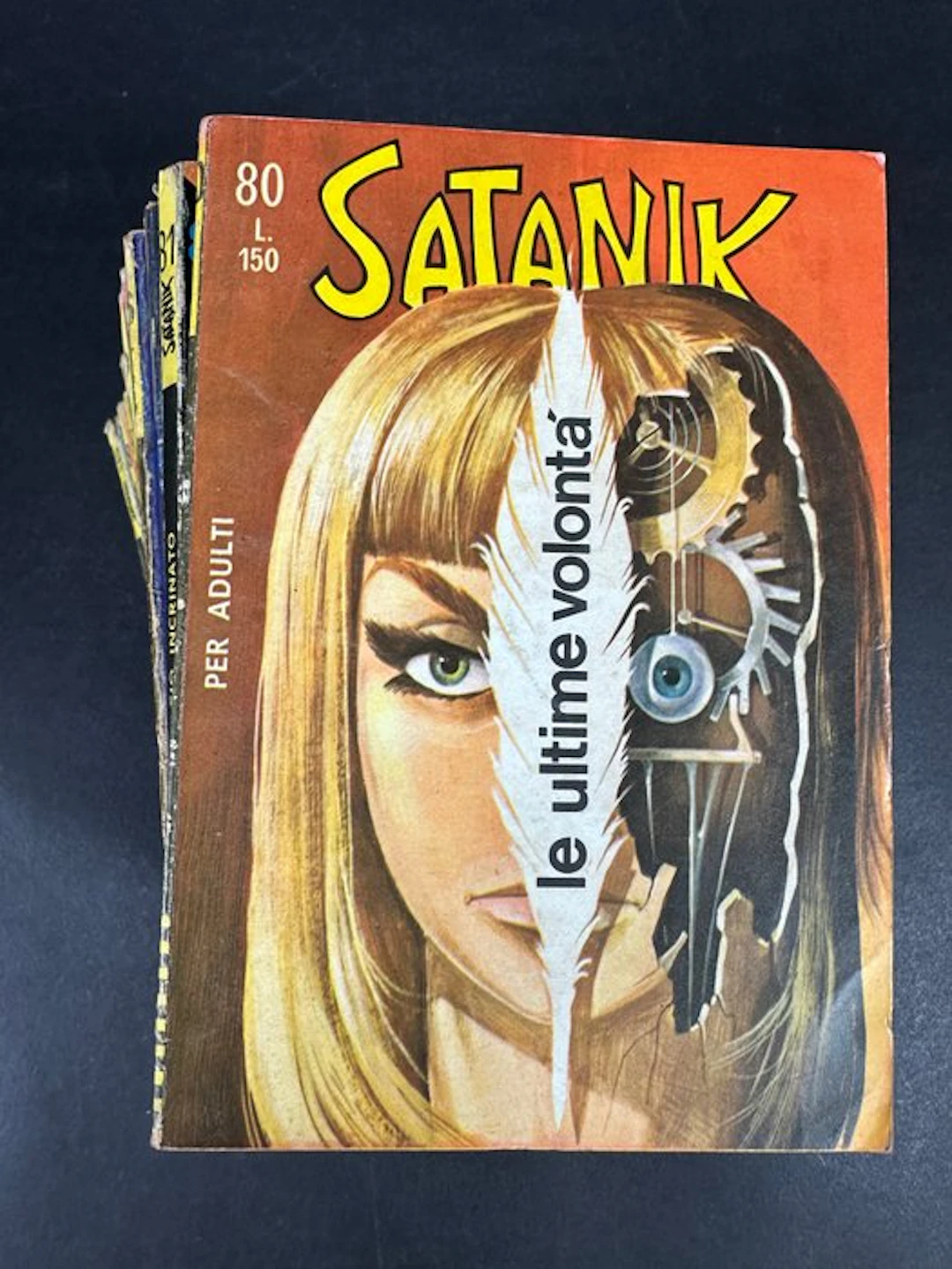 Satanik nn. 80/82, 85/99 - 18 Comic - First edition - 1968