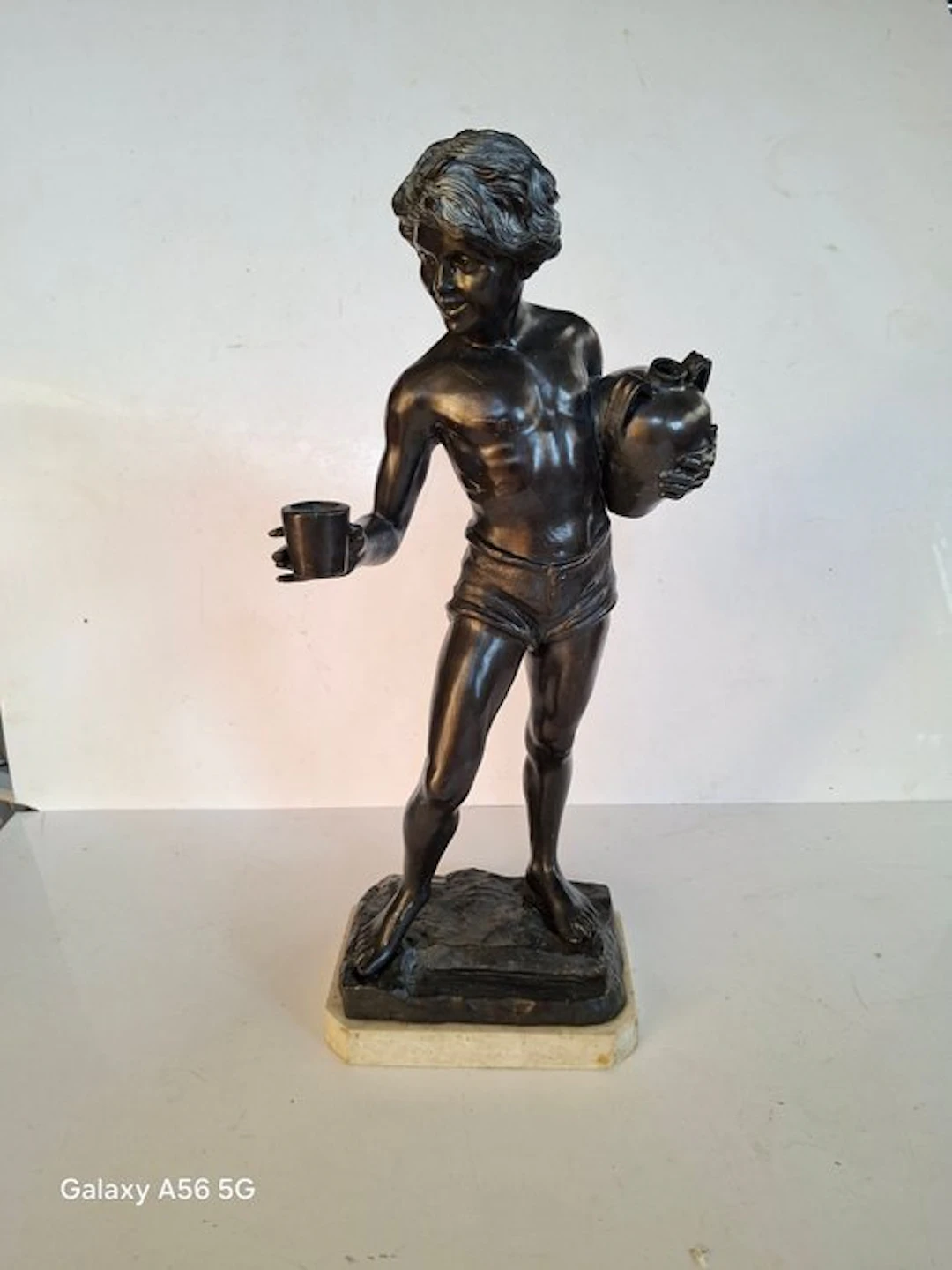 Fonderia Uccello - Dal modello di Ferdinando De Luca (XIX / XX) - Sculpture