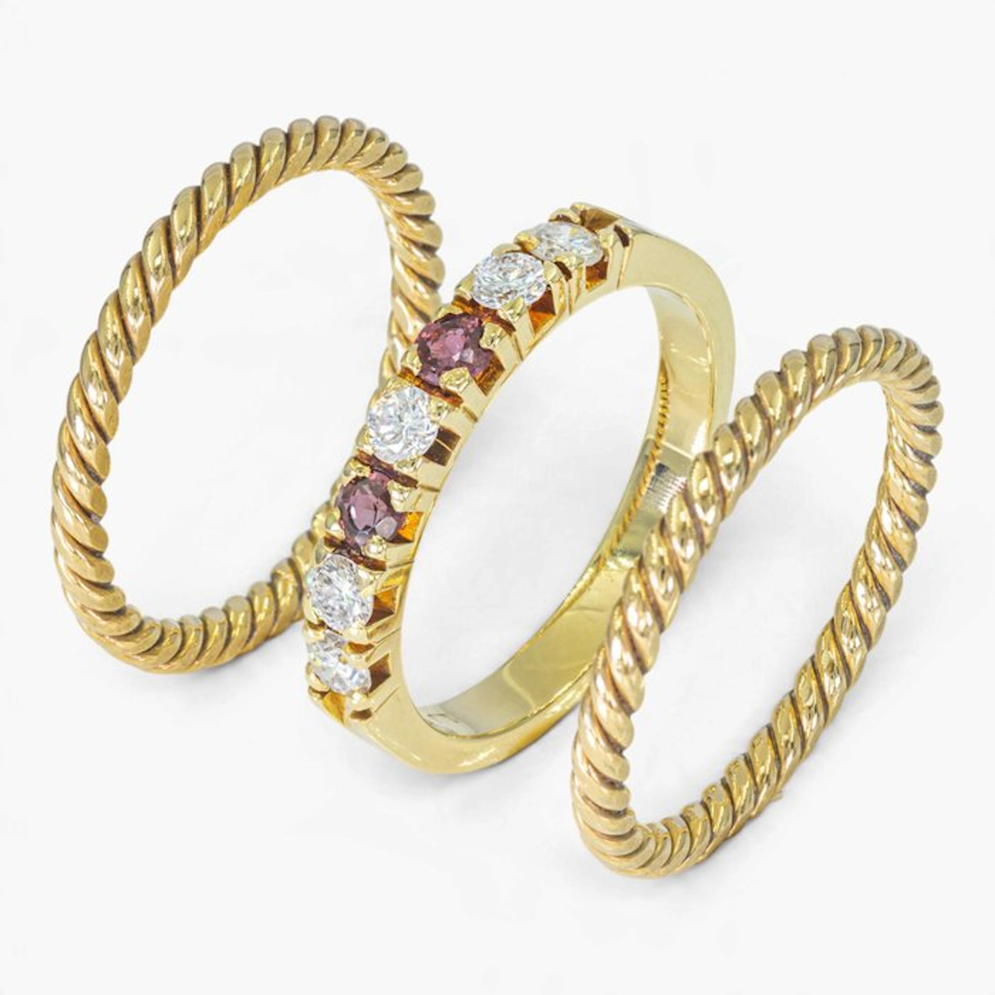 No reserve price - Ring - 14 kt