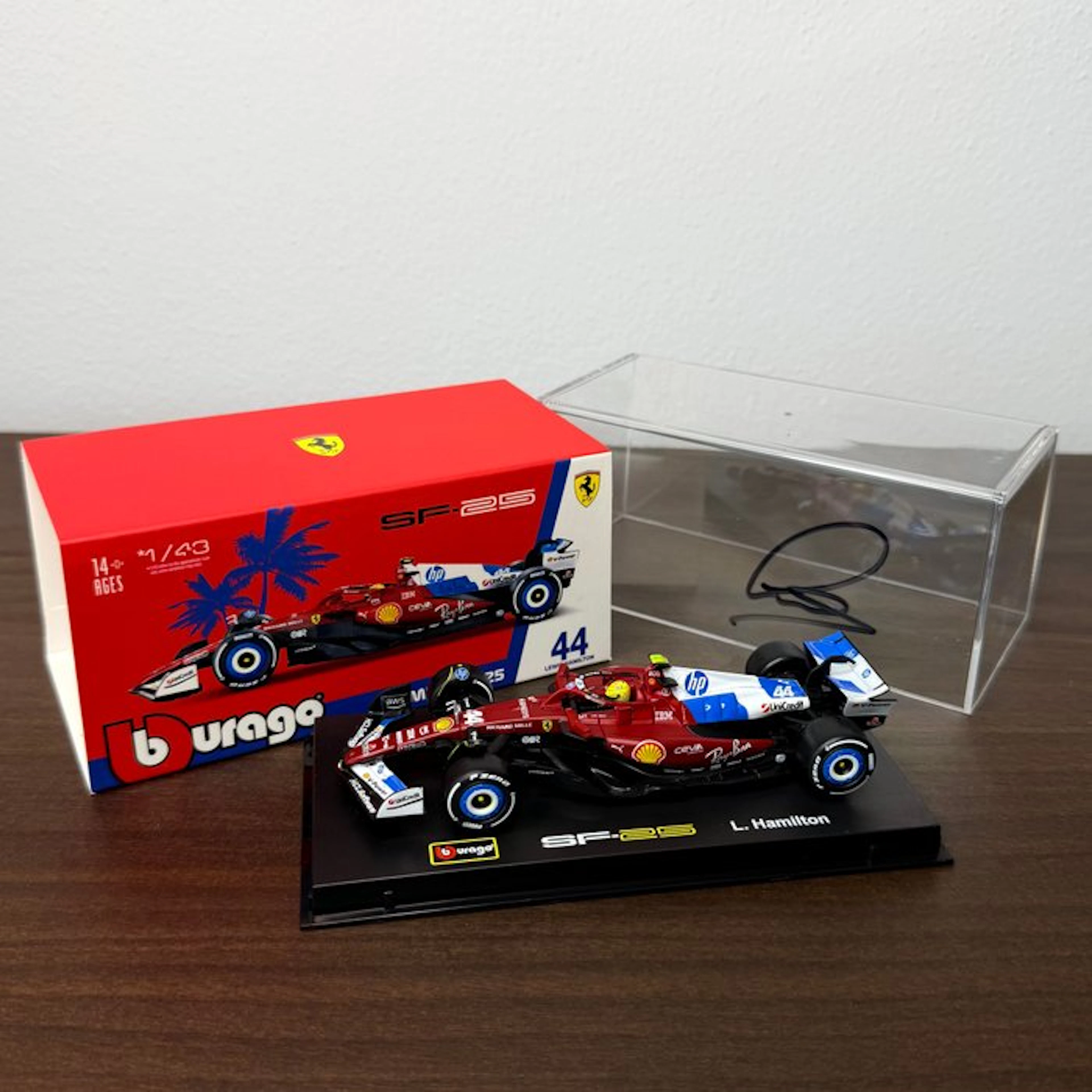 Ferrari - Miami GP - Lewis Hamilton - 2025 - SF25 model in 1:43 scale.
