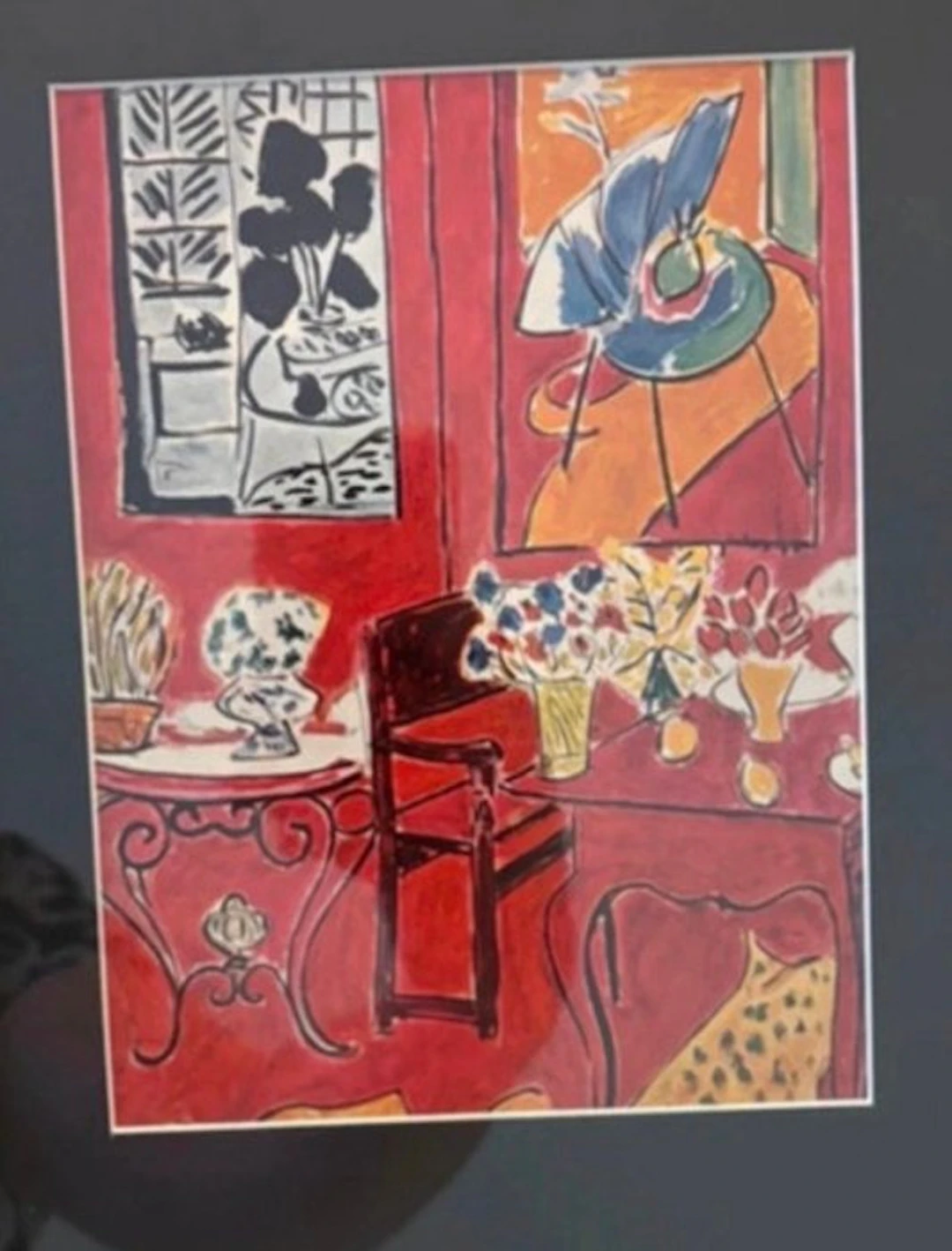 Henri Matisse (1869-1954) - Grand intérieur rouge