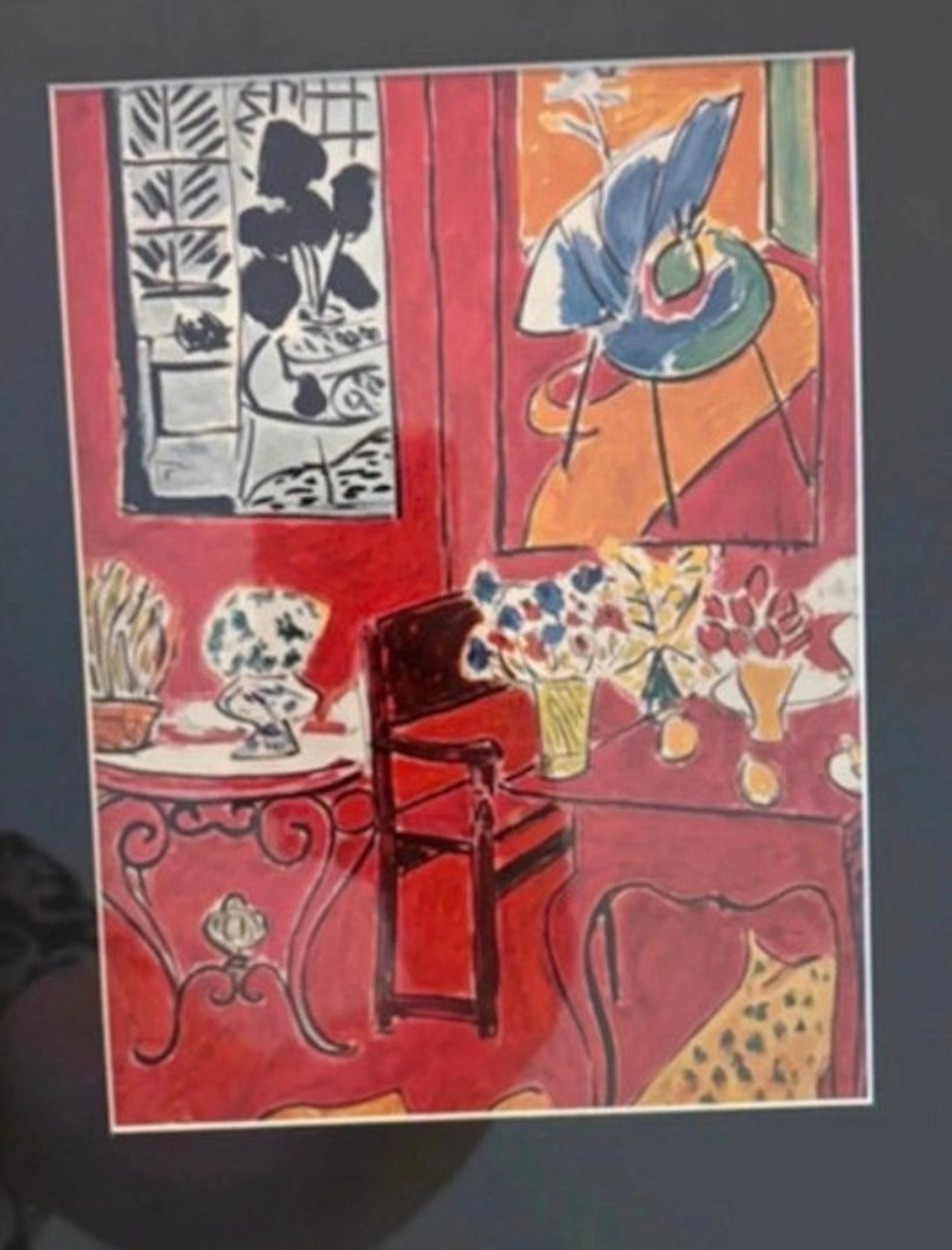Henri Matisse (1869-1954) - Grand intérieur rouge