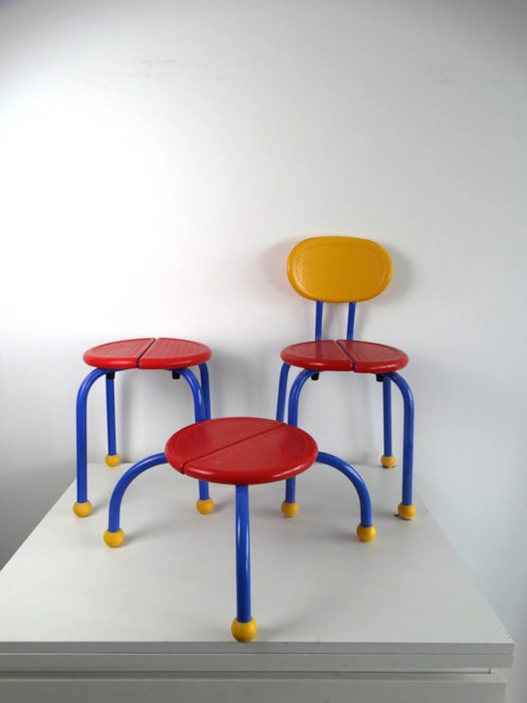 IKEA - knut en Marianne Hagberg - Children's chair (3) - Puzzle - Plastic