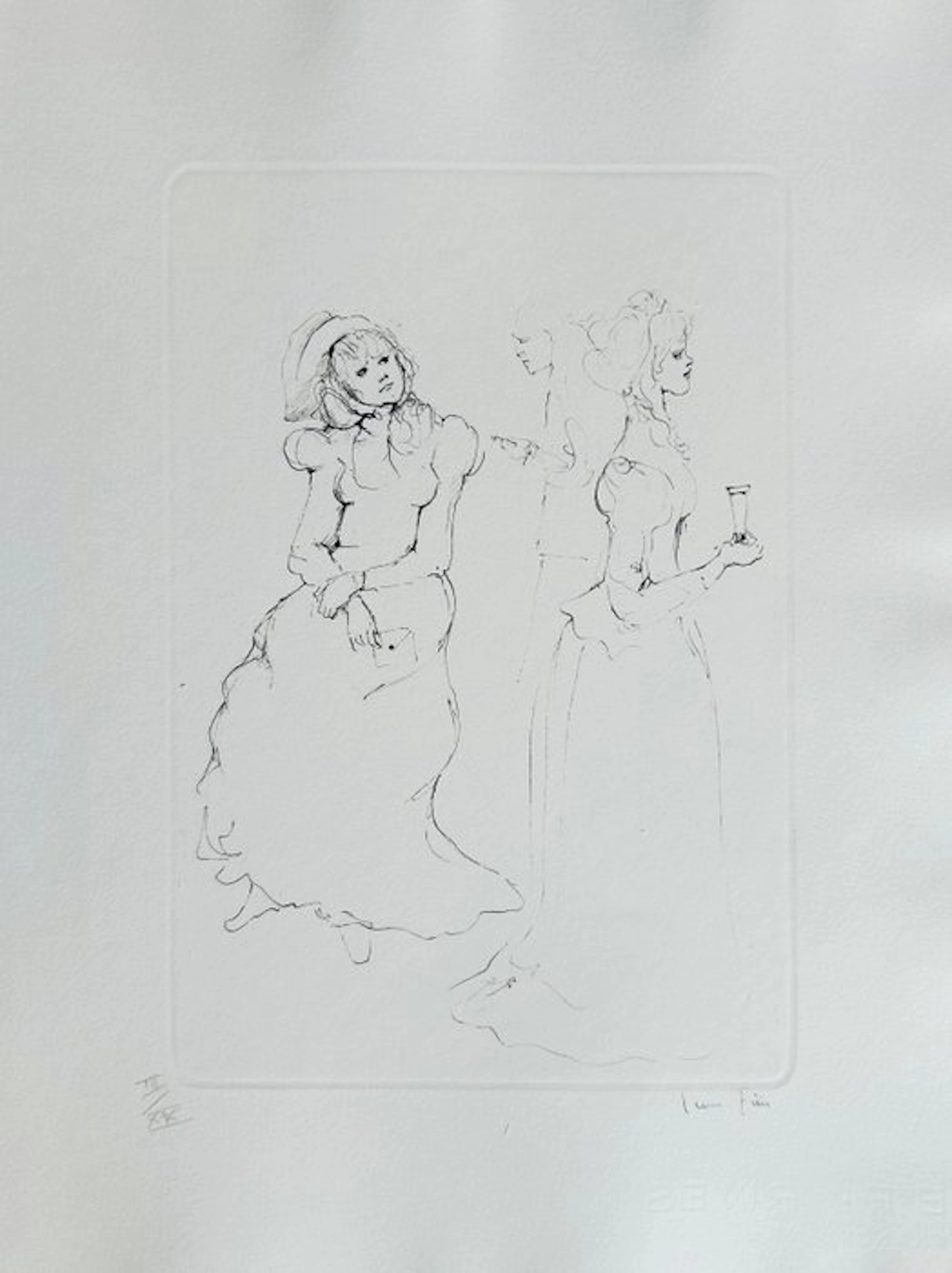 Leonor Fini (1907-1996) - Monsieur Vénus - Gravure originale signée