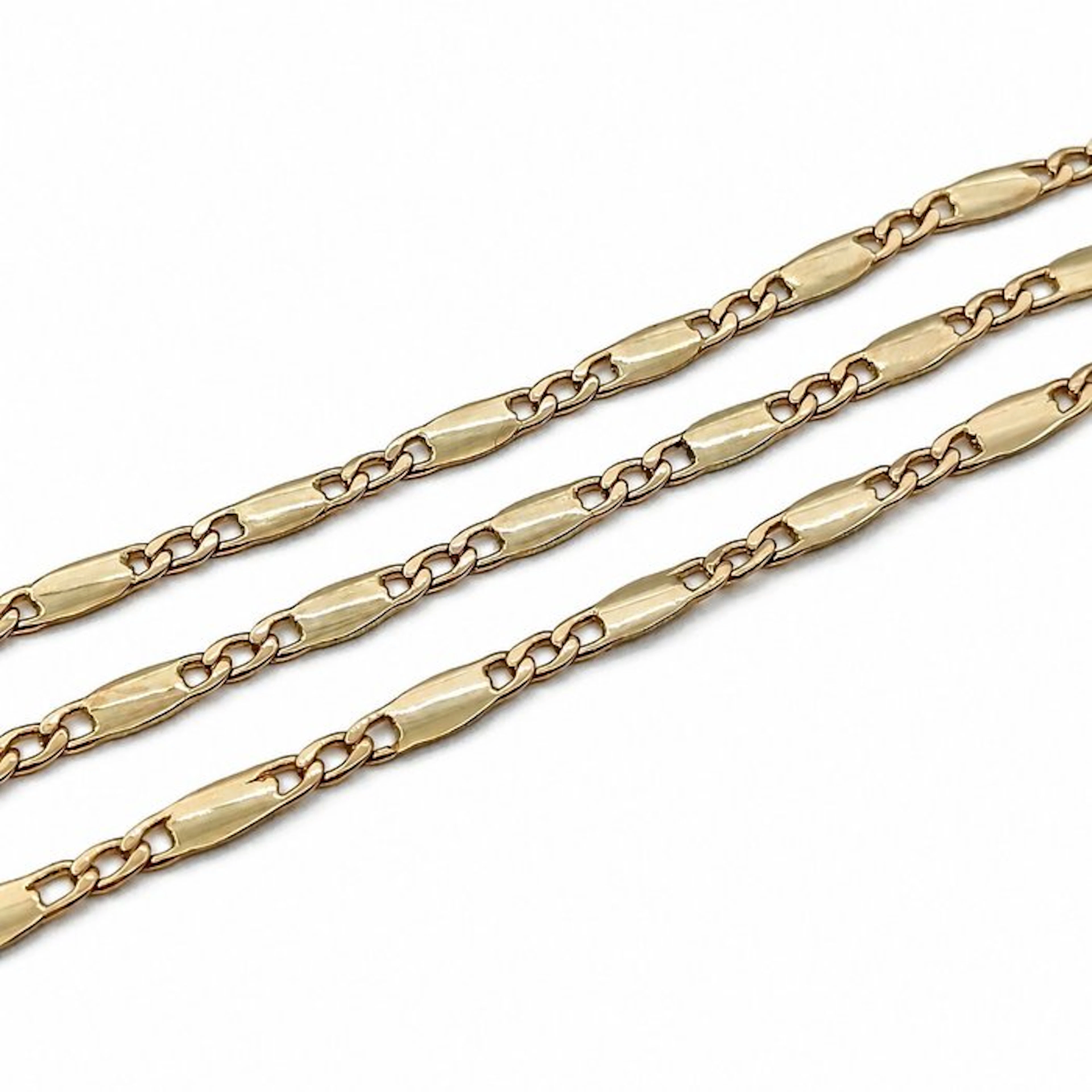 Necklace - 18 kt. Yellow gold - Made in Italy - Handmade
