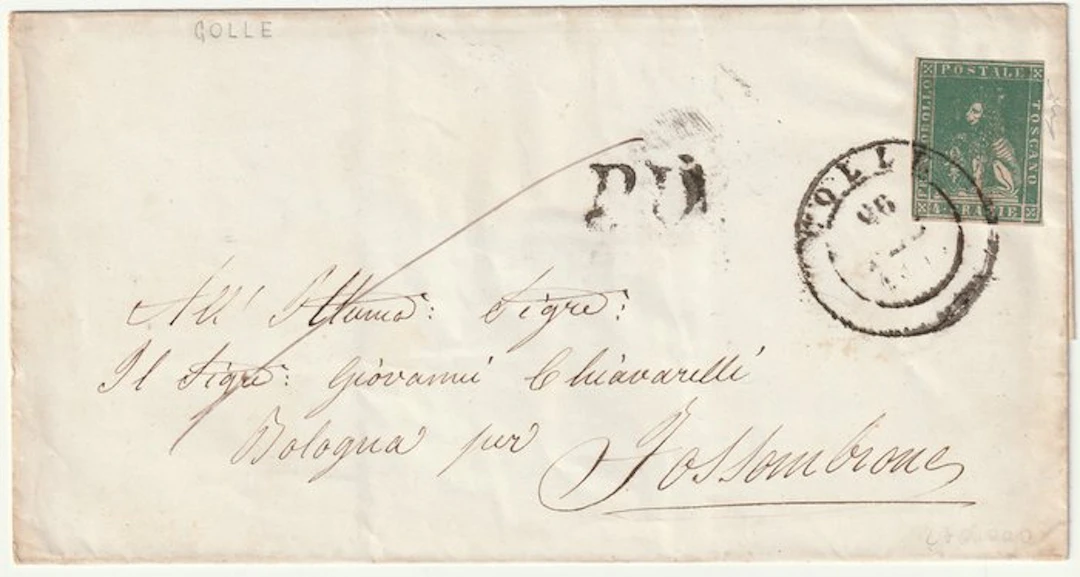 Italian Ancient States - Tuscany 1858 - 26 Feb 4 cr