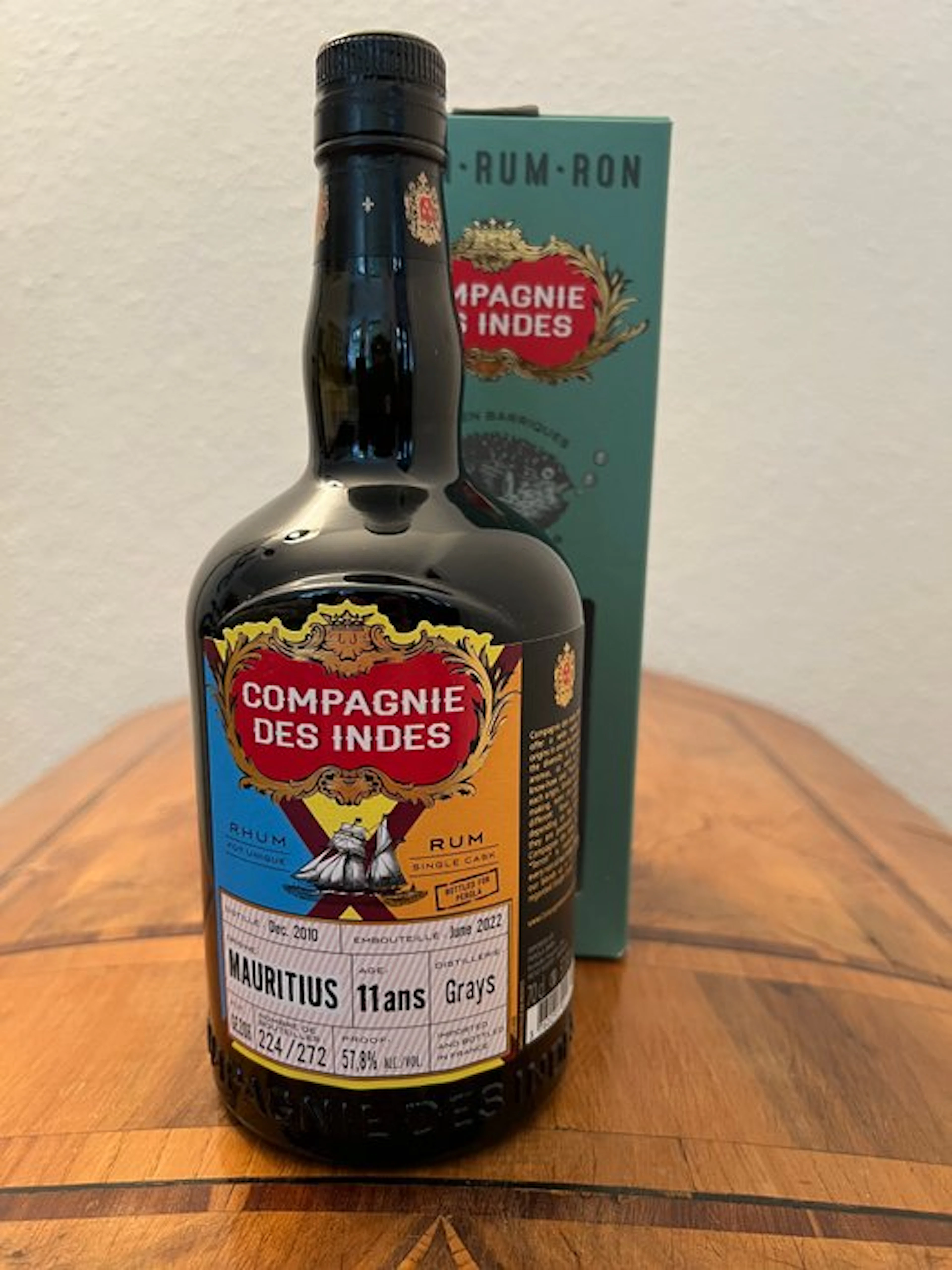 Grays 2010 Compagnie des Indes - Cask GE206 for Perola - b. 2022 - 70cl
