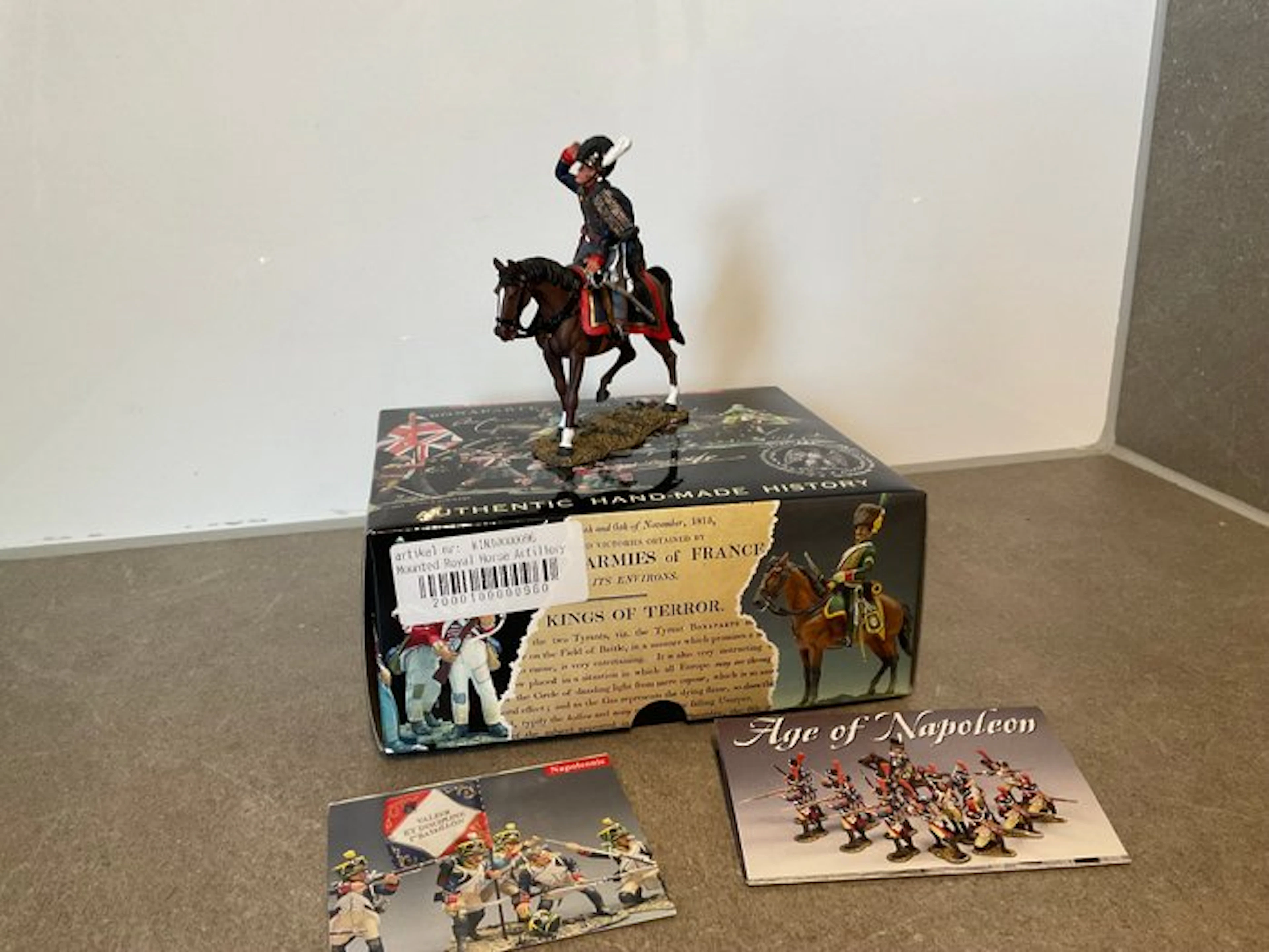 King & Country - Toy soldier NOS Mounted RHA Officer NA96 - 1990-2000 - U.K.