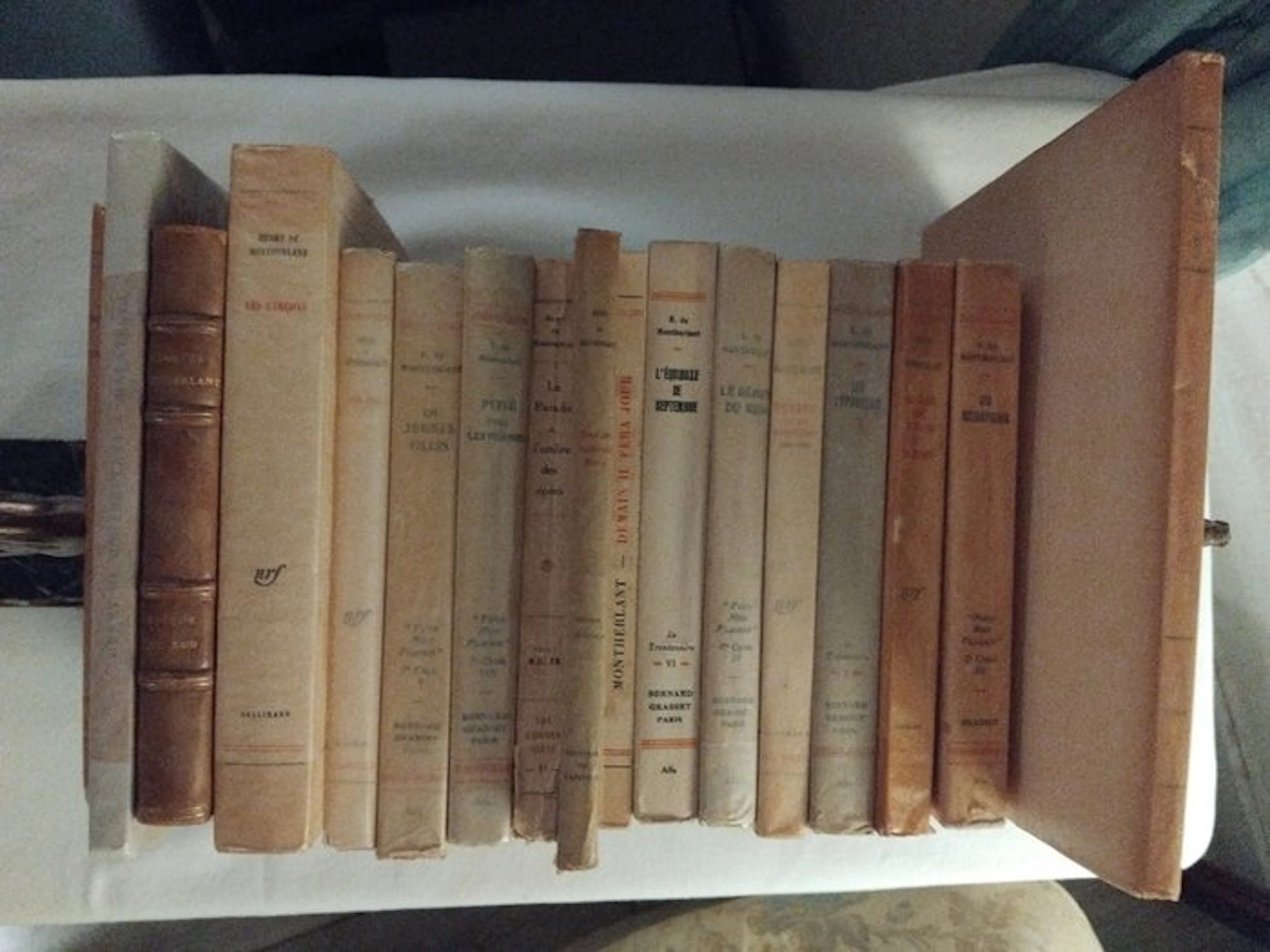 Henri de Montherlant - Ensemble de 17 éditions originales...