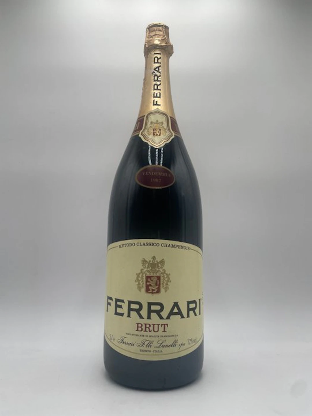 1987 Cantine Ferrari - Trentino Brut - 1 Double Magnum/Jeroboam (3.0L)