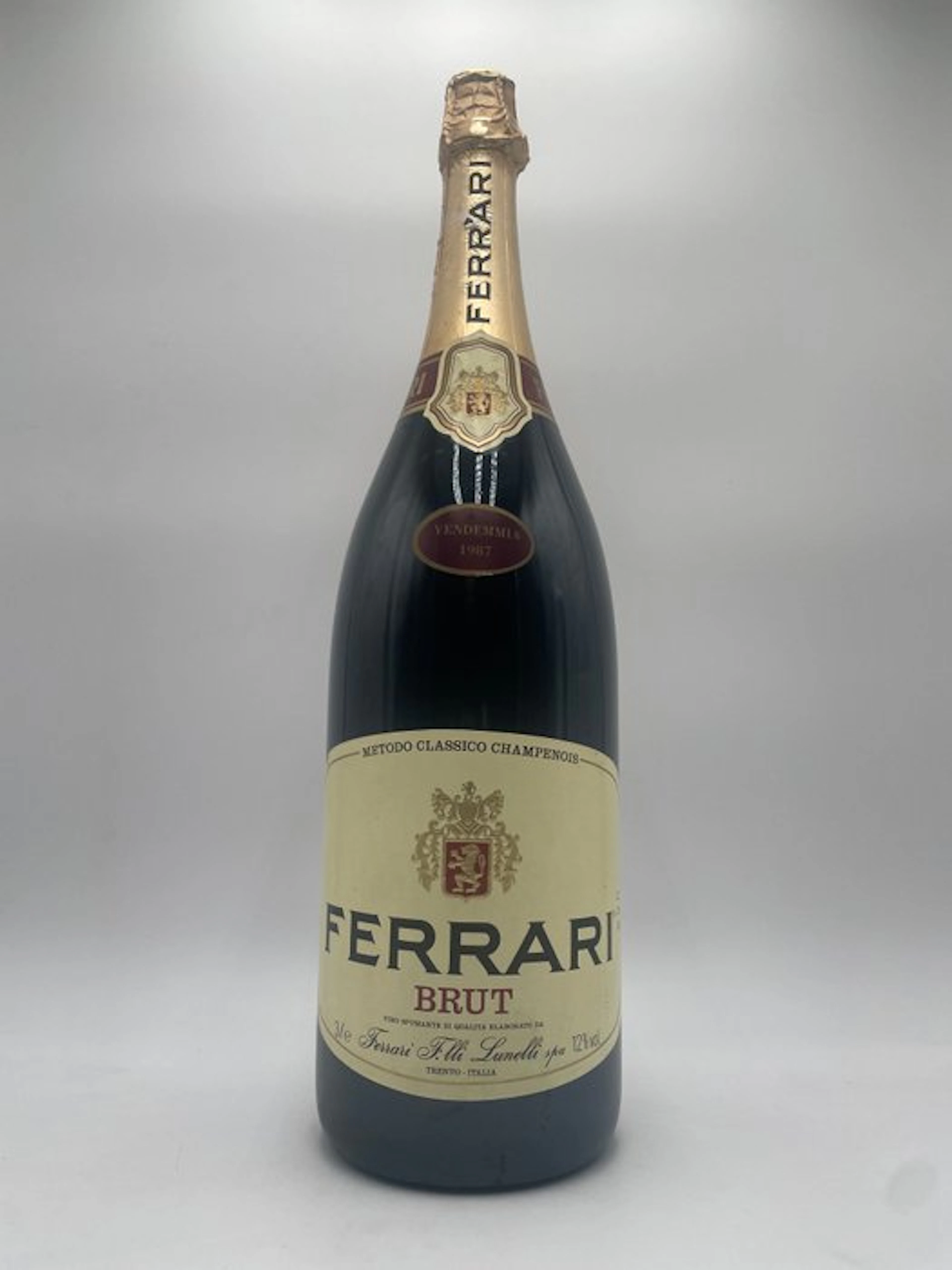 1987 Cantine Ferrari - Trentino Brut - 1 Double Magnum/Jeroboam (3.0L)
