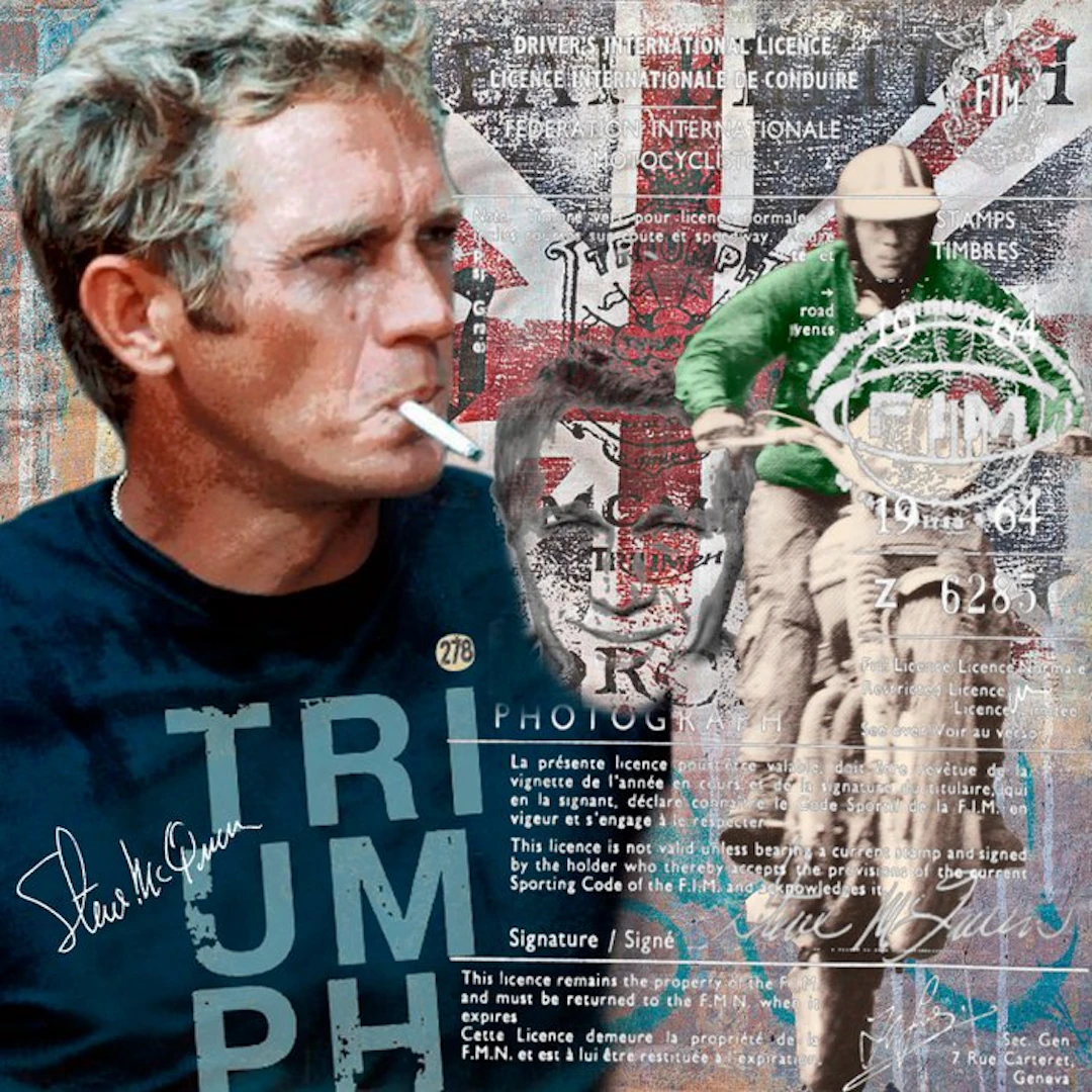 Luc Best - "Steve McQueen - Triumph"