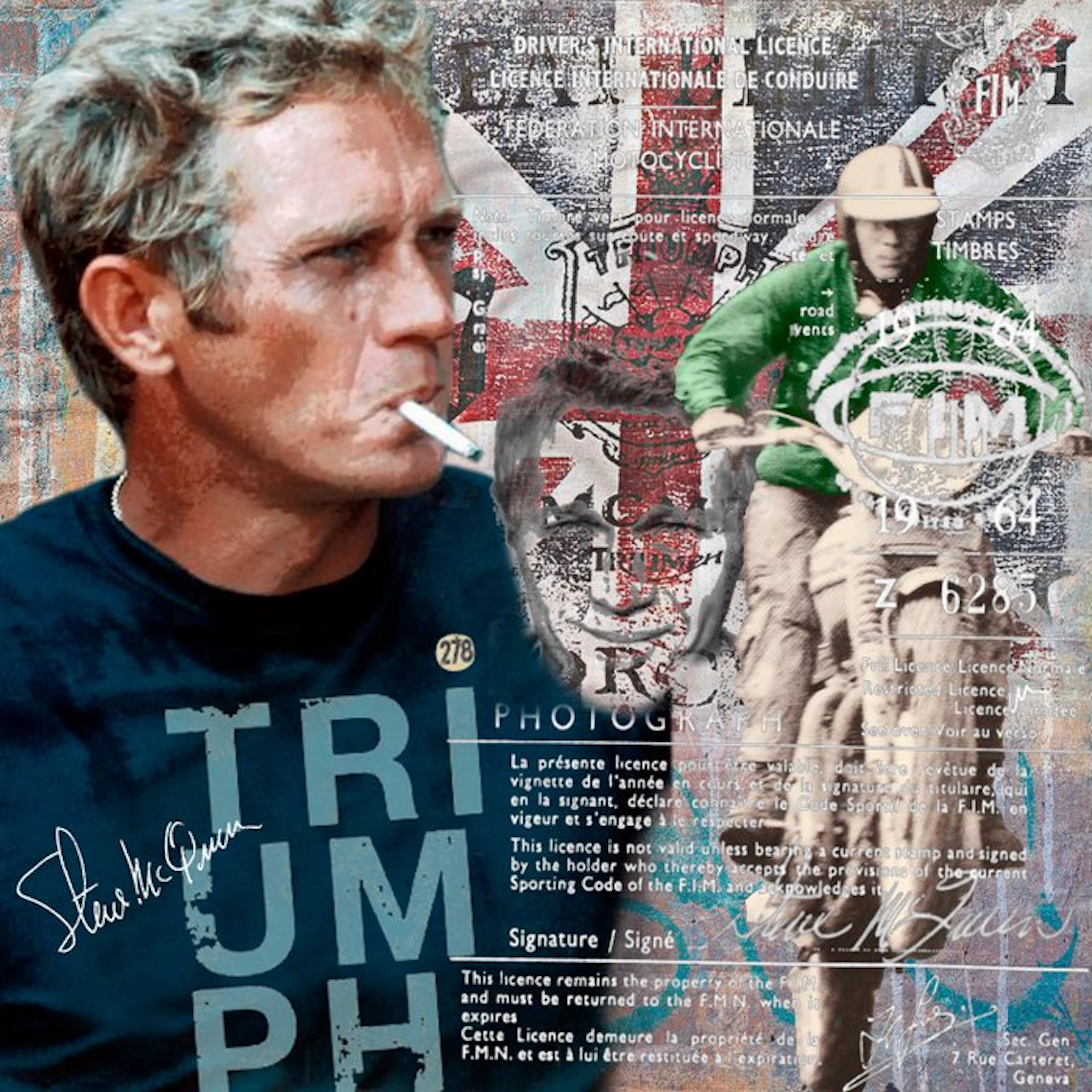 Luc Best - "Steve McQueen - Triumph"