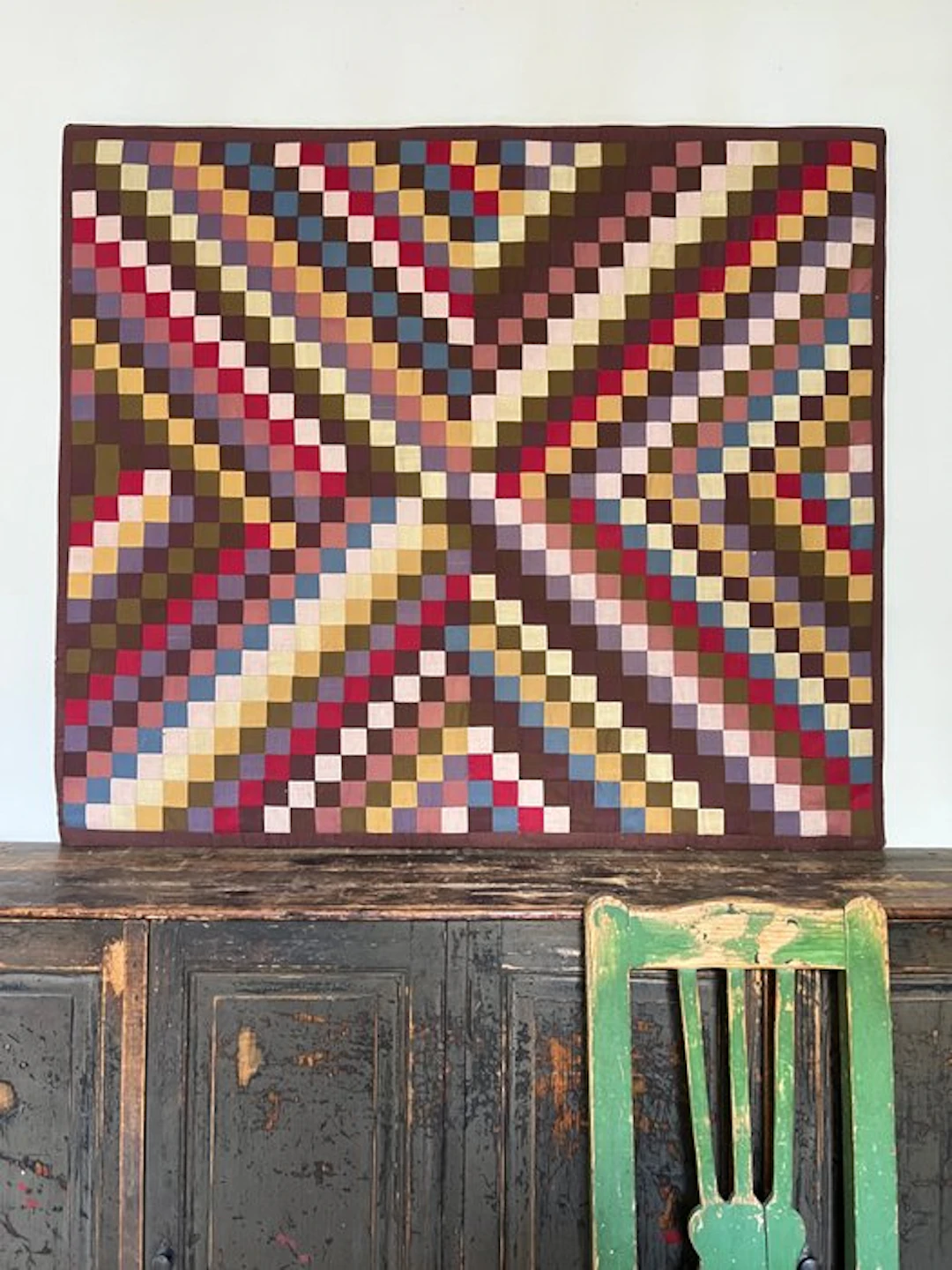 Tapestry - 110 cm - 127 cm - Grand quilt textile