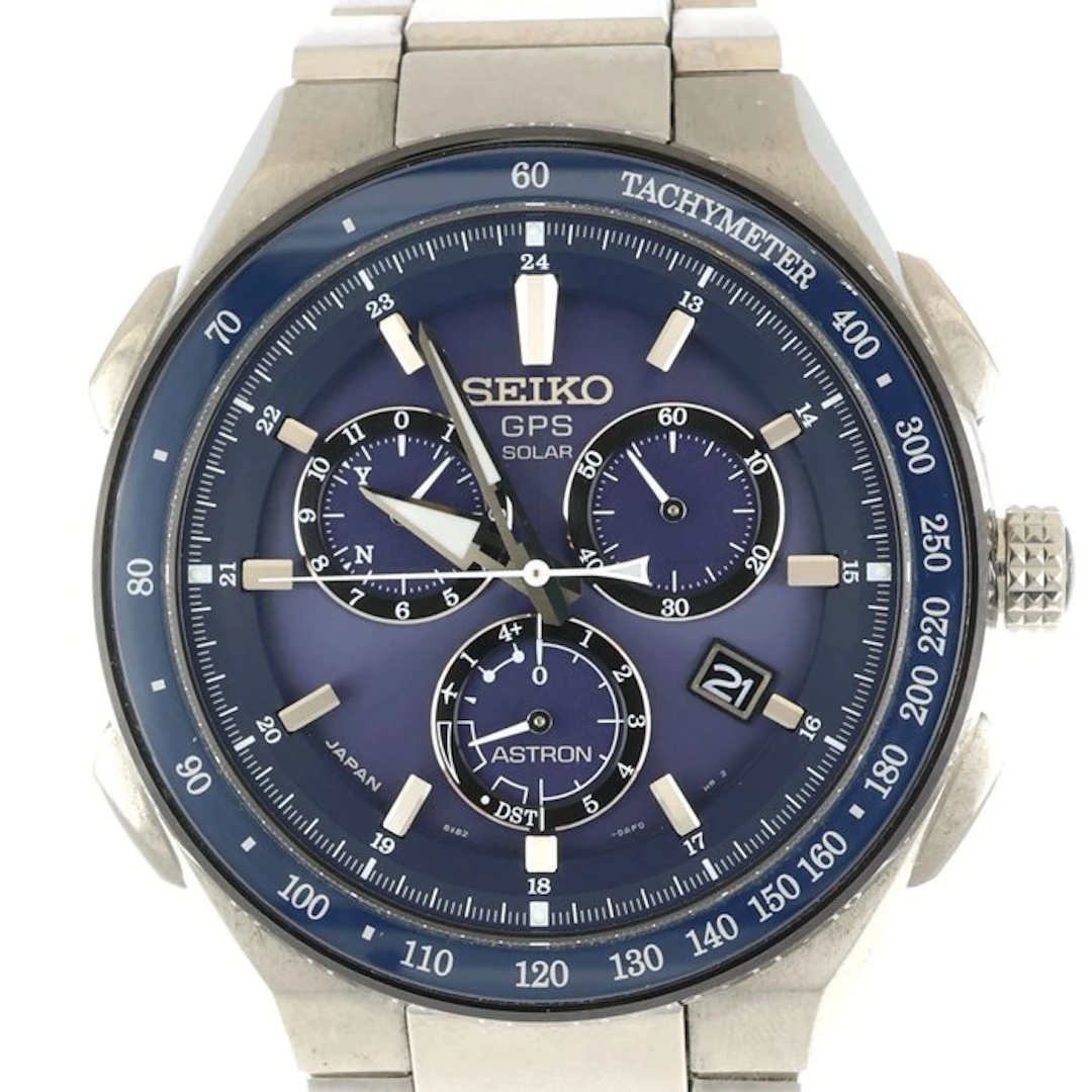 Seiko - Seiko Astron GPS Solar Chronograph – Dual Time...