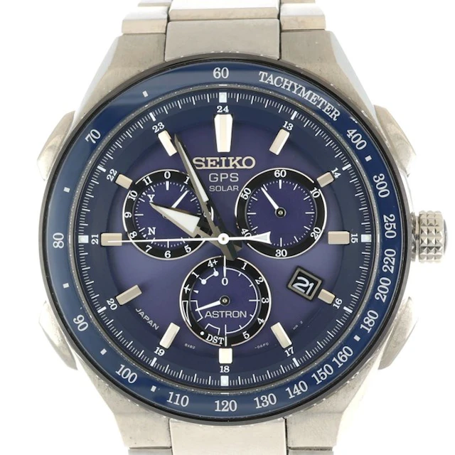 Seiko - Seiko Astron GPS Solar Chronograph – Dual Time...